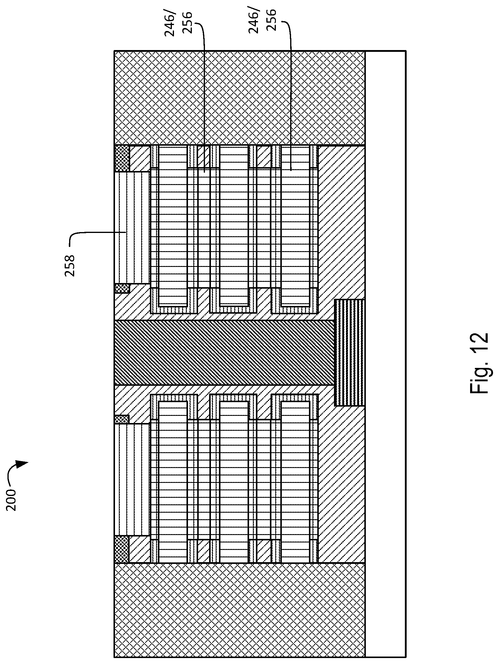 Patent US12328919 Figure 12 – 3D isolation of a segmentated 3D nanosheet channel region