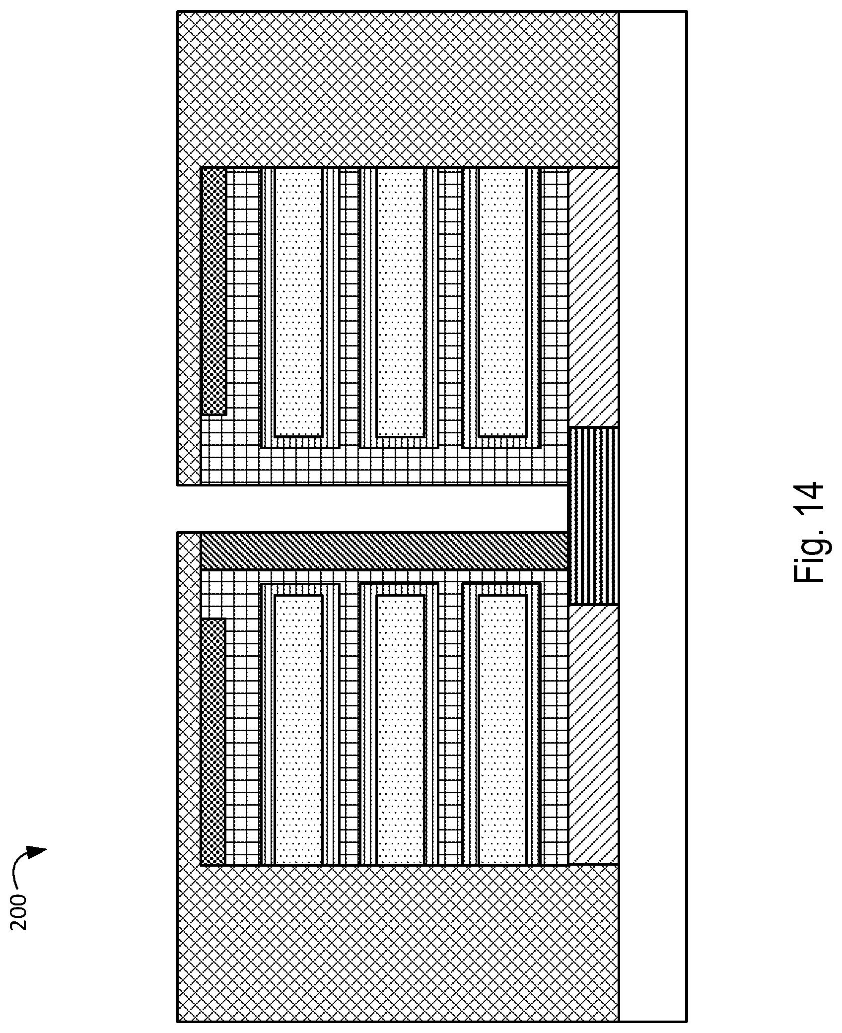 Patent US12328919 Figure 14 – 3D isolation of a segmentated 3D nanosheet channel region