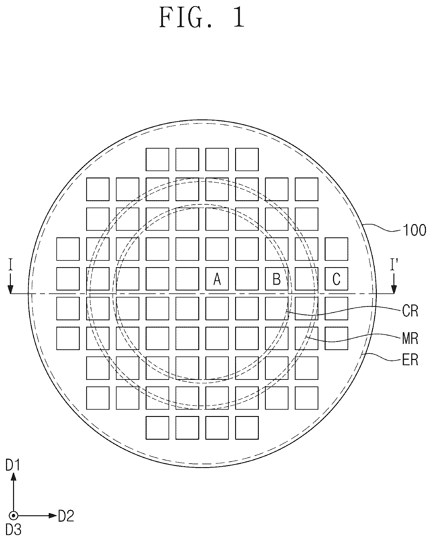 Patent US12328921 Figure 1 – Semiconductor device and method of fabricating the same