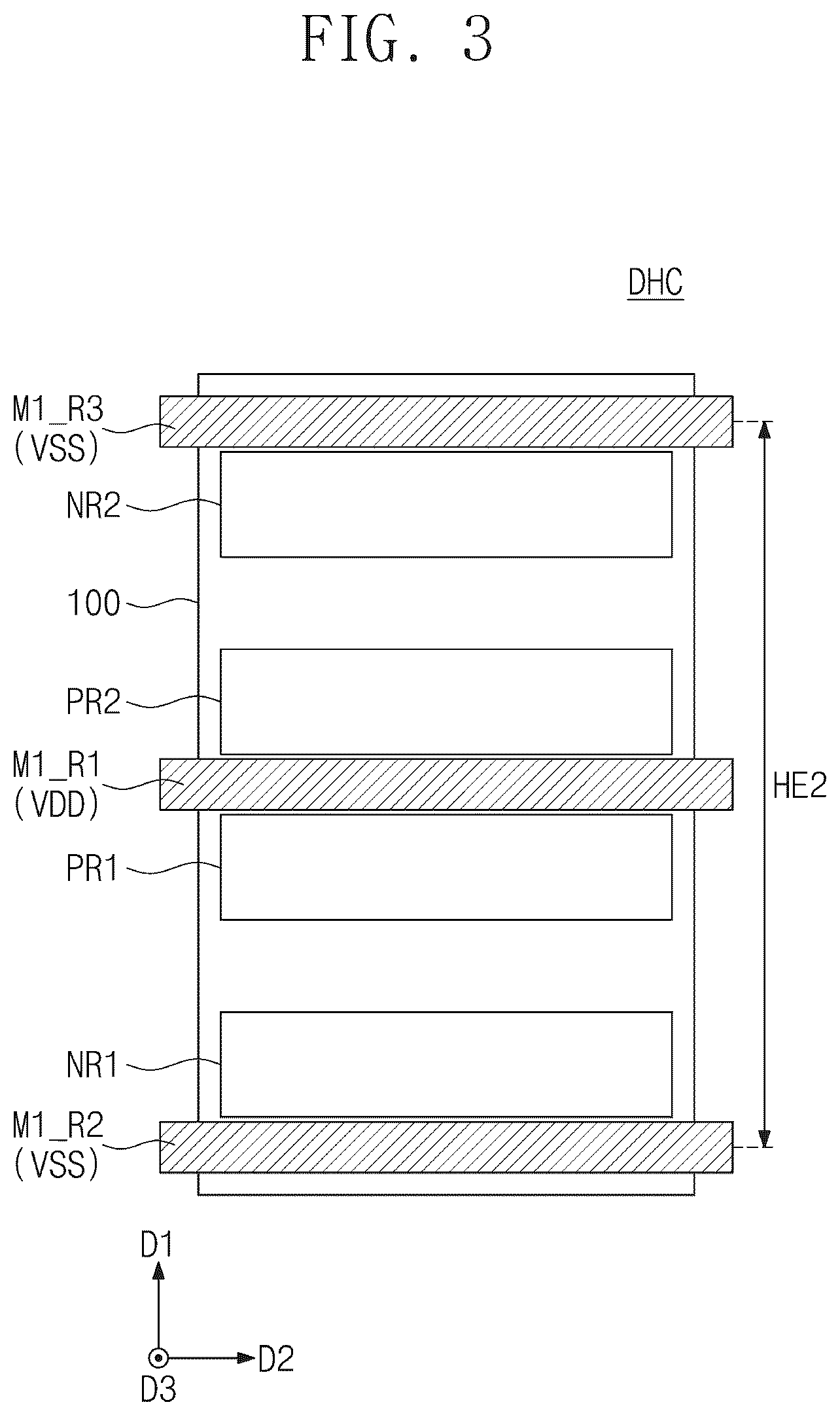 Patent US12328921 Figure 3 – Semiconductor device and method of fabricating the same