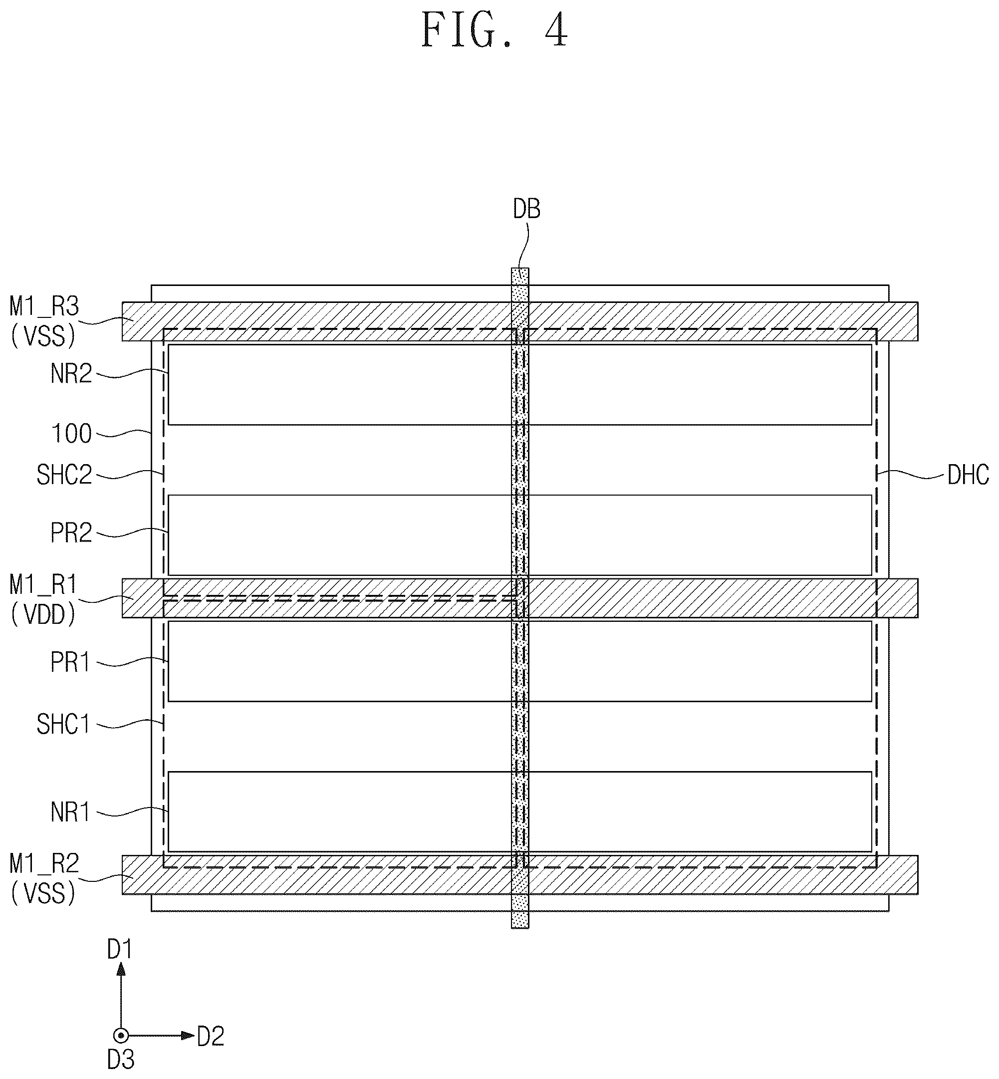 Patent US12328921 Figure 4 – Semiconductor device and method of fabricating the same