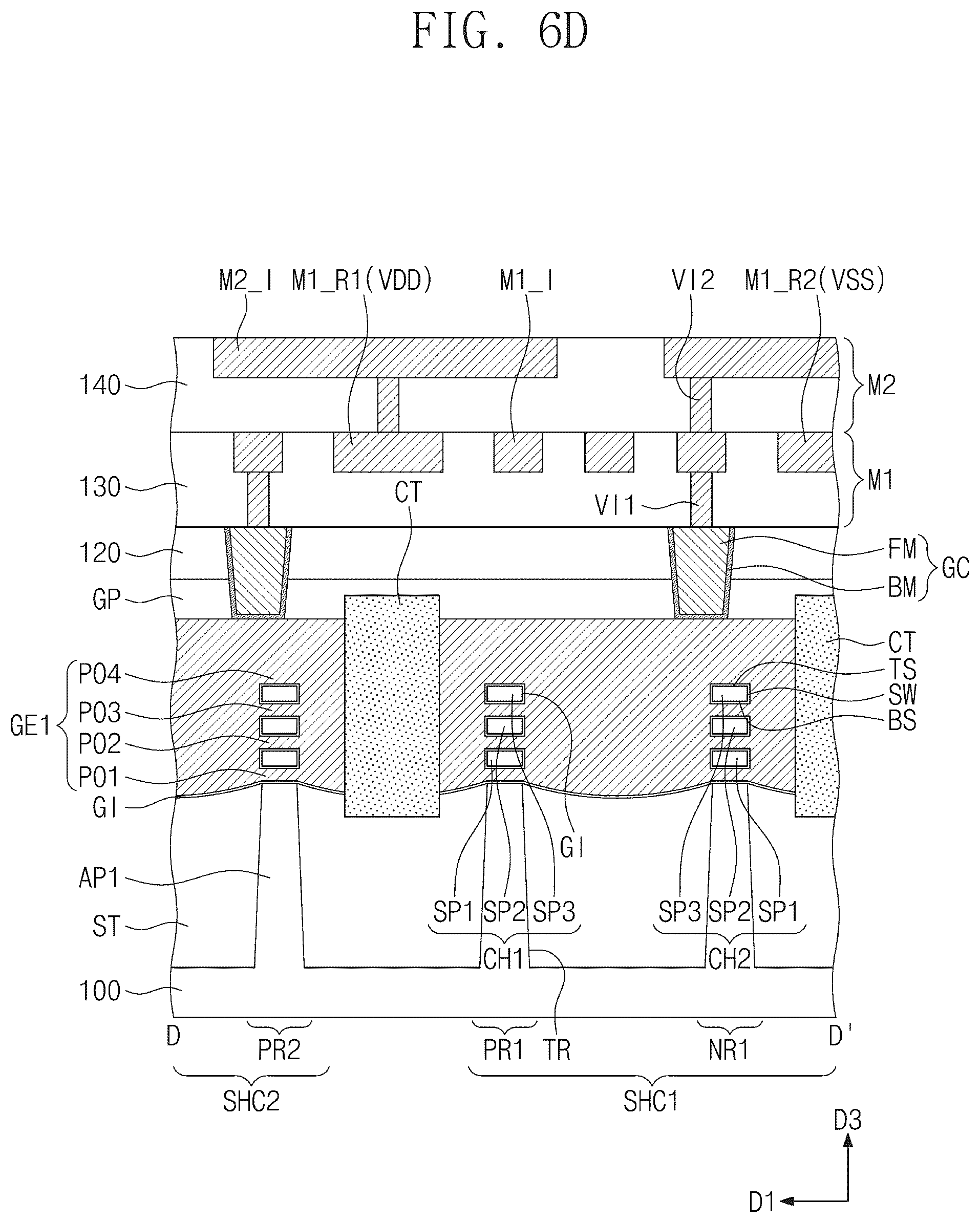 Patent US12328921 Figure 9 – Semiconductor device and method of fabricating the same
