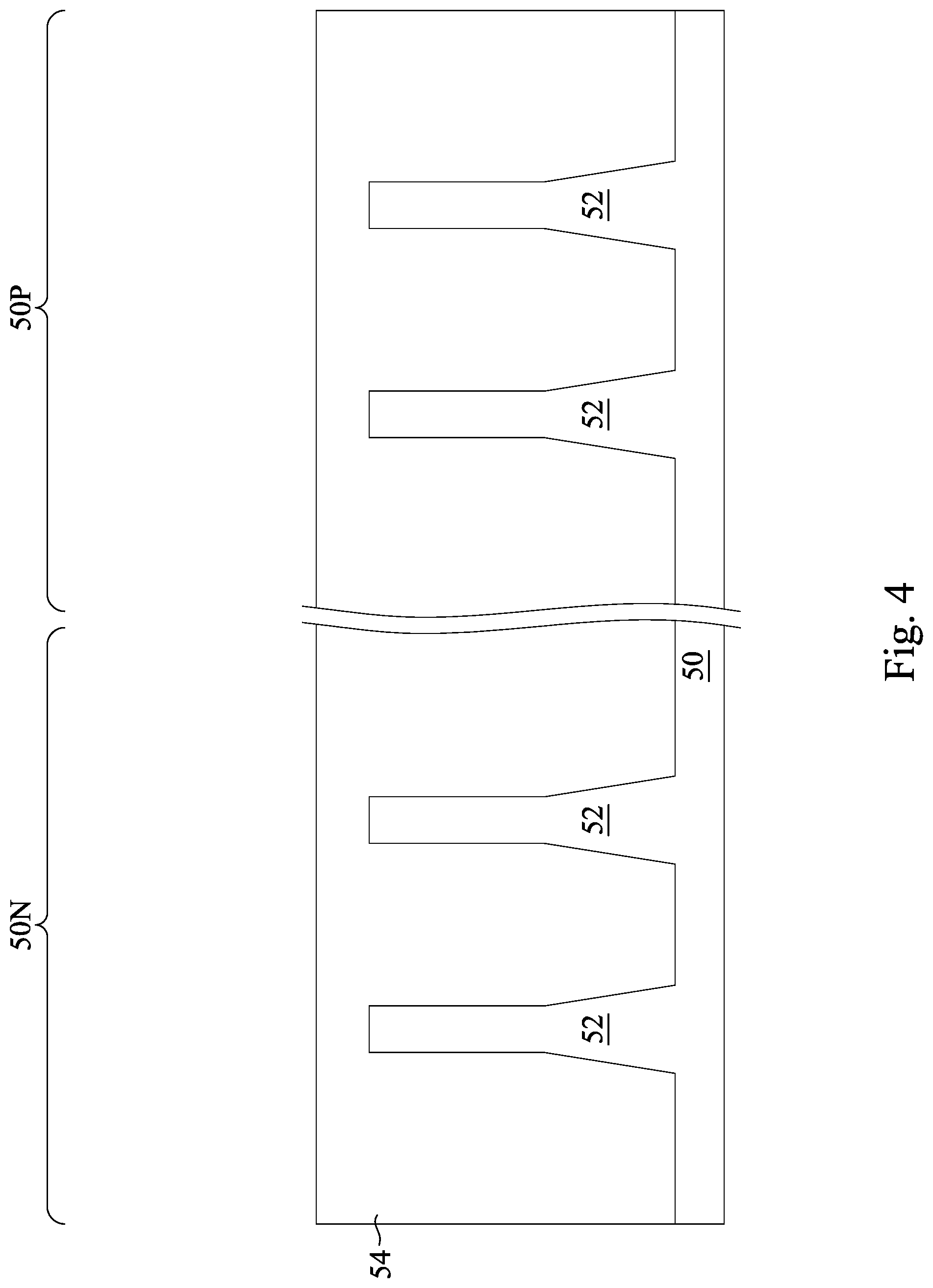 Patent US12328923 Figure 4 – Gate electrode deposition and structure formed thereby