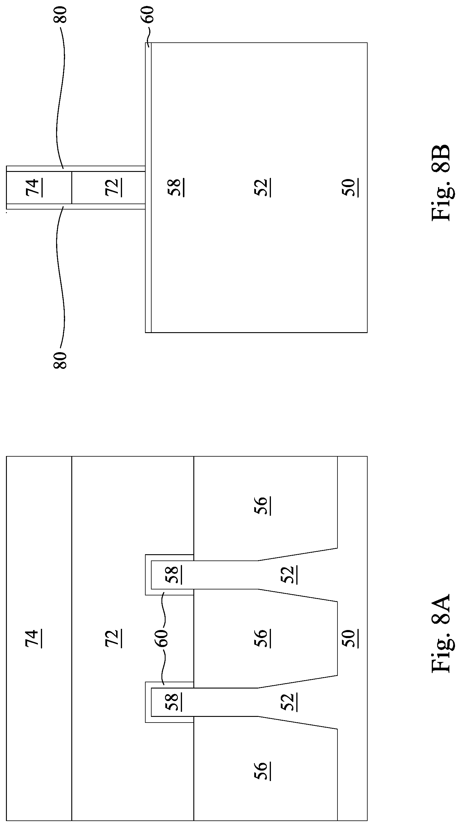 Patent US12328923 Figure 8 – Gate electrode deposition and structure formed thereby