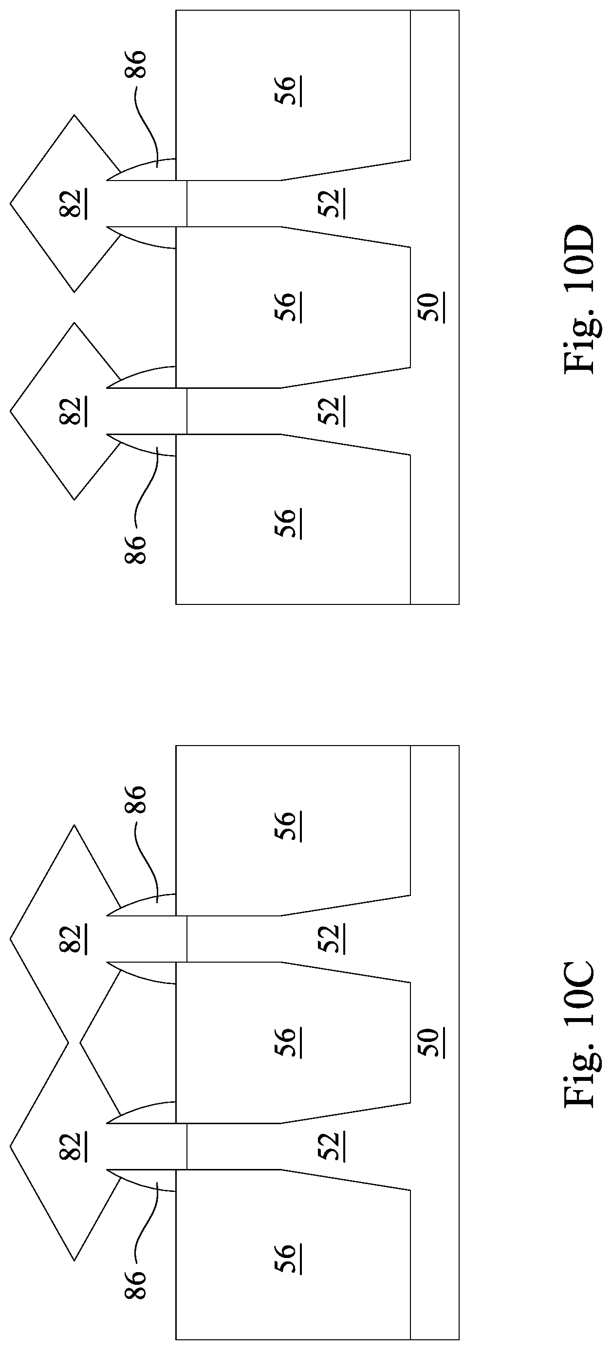 Patent US12328923 Figure 11 – Gate electrode deposition and structure formed thereby