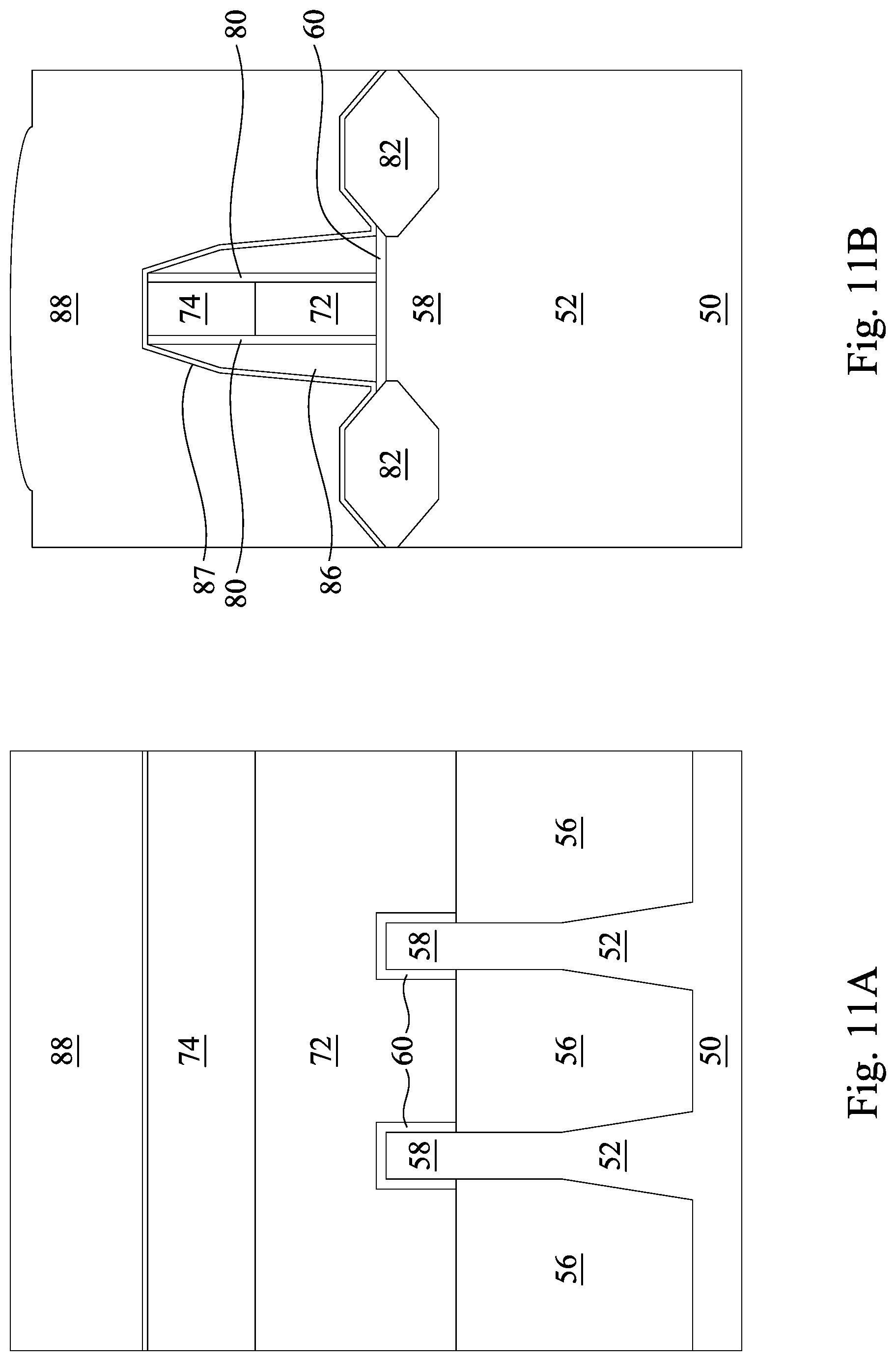 Patent US12328923 Figure 12 – Gate electrode deposition and structure formed thereby