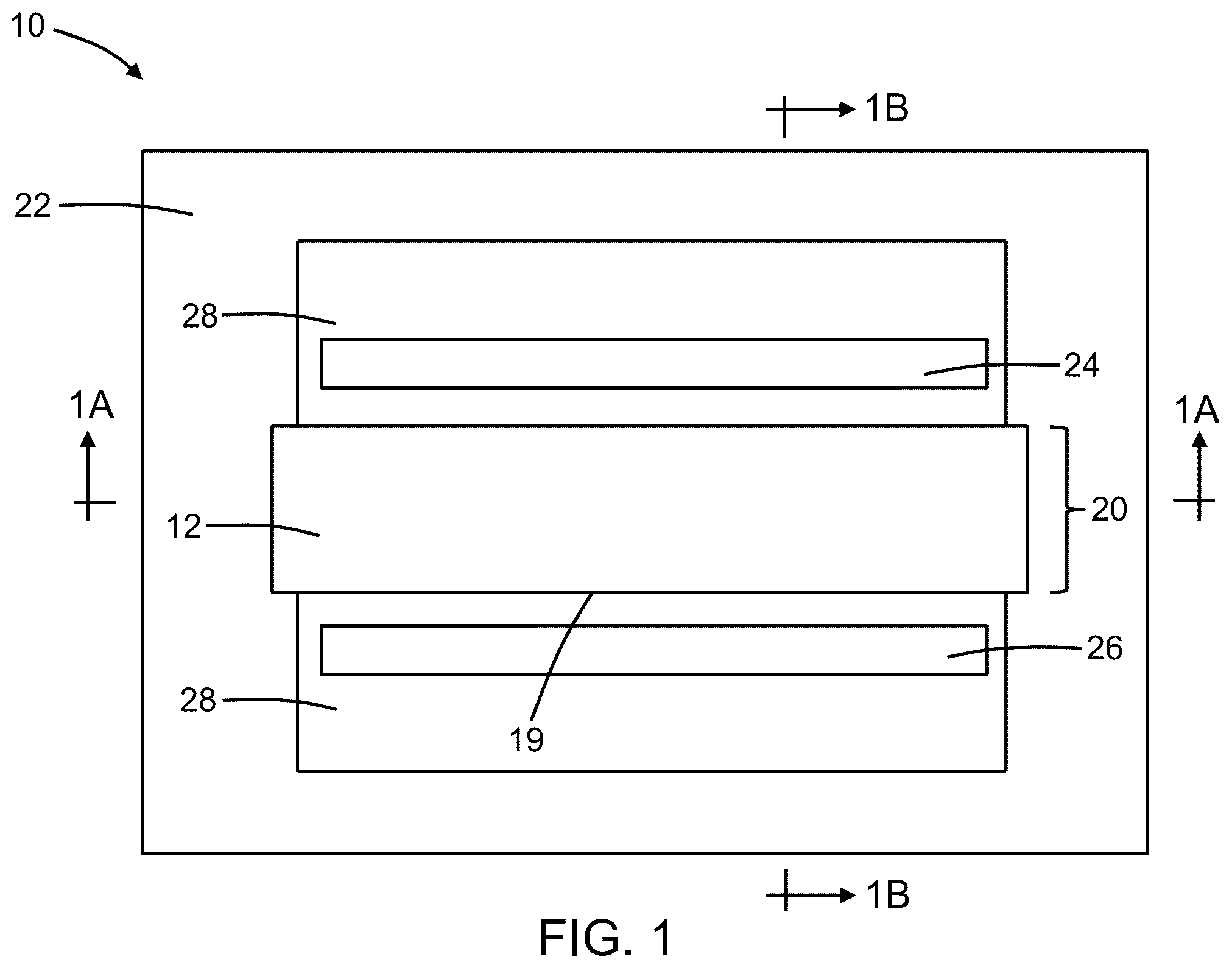Patent US12328926 — Structures for a field-effect transistor that include a spacer structure — Figure 1