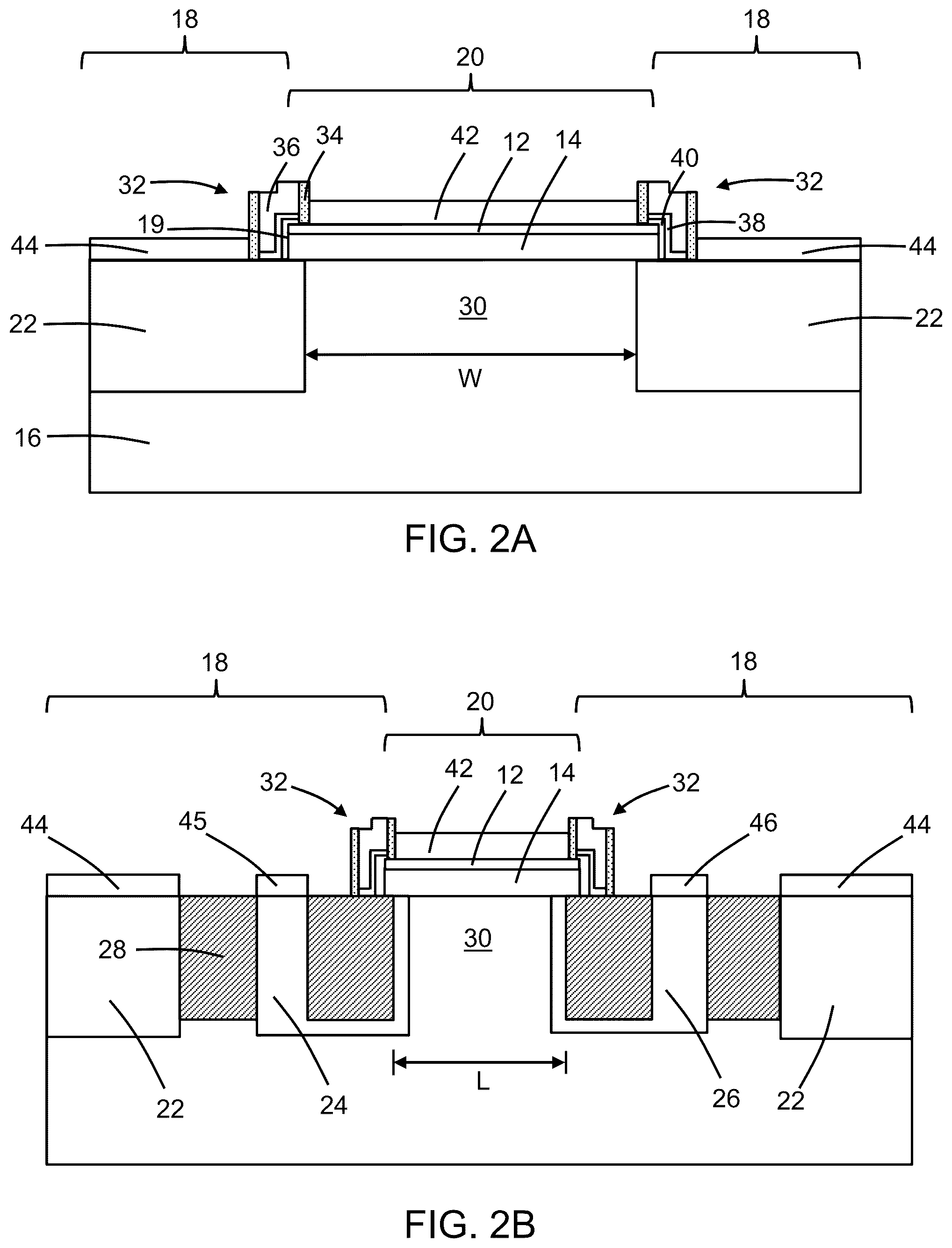 Patent US12328926 Figure 4 – Structures for a field-effect transistor that include a spacer structure