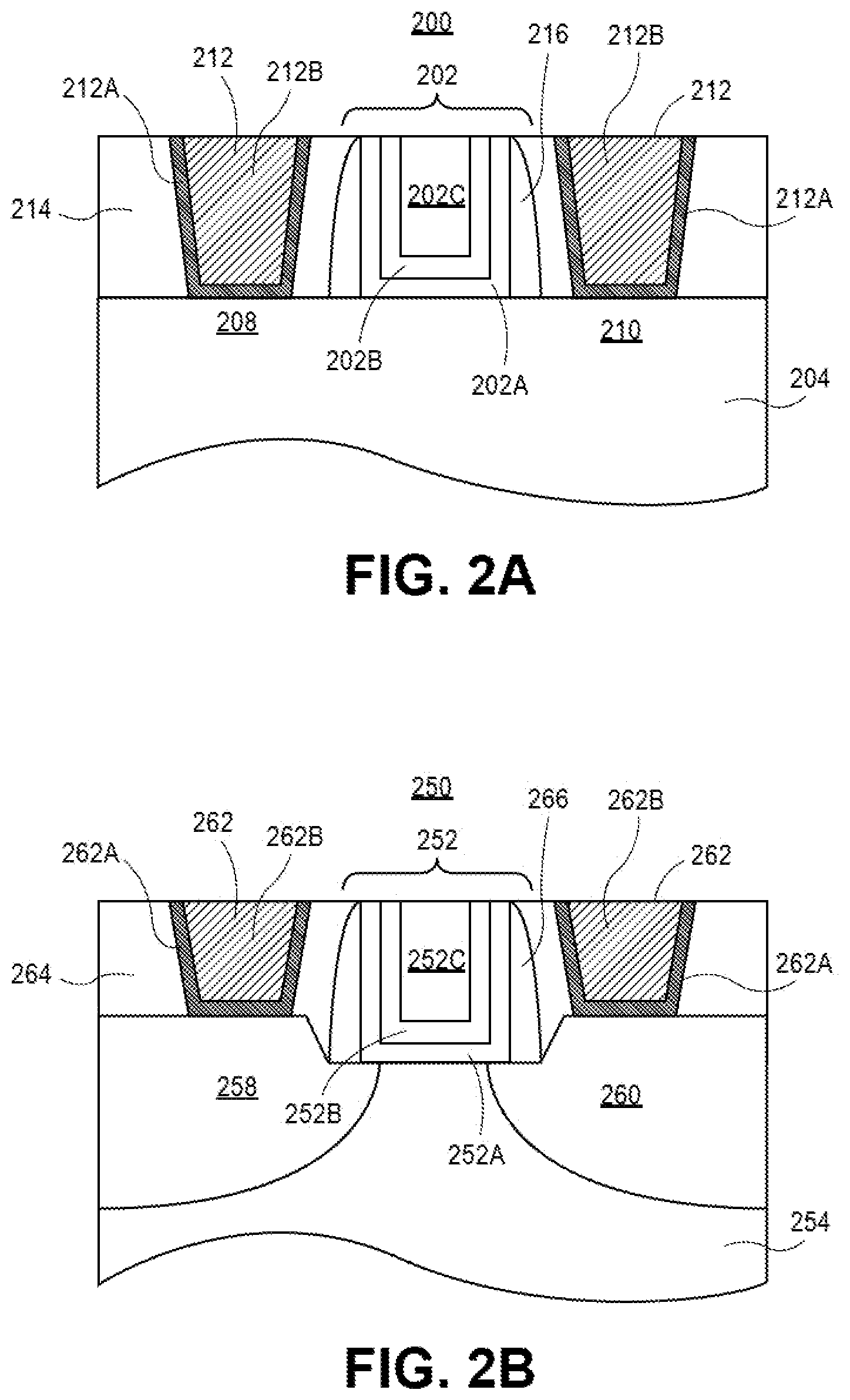Patent US12328927 Figure 4 – Low resistance and reduced reactivity approaches for fabricating contacts and the resulting structures