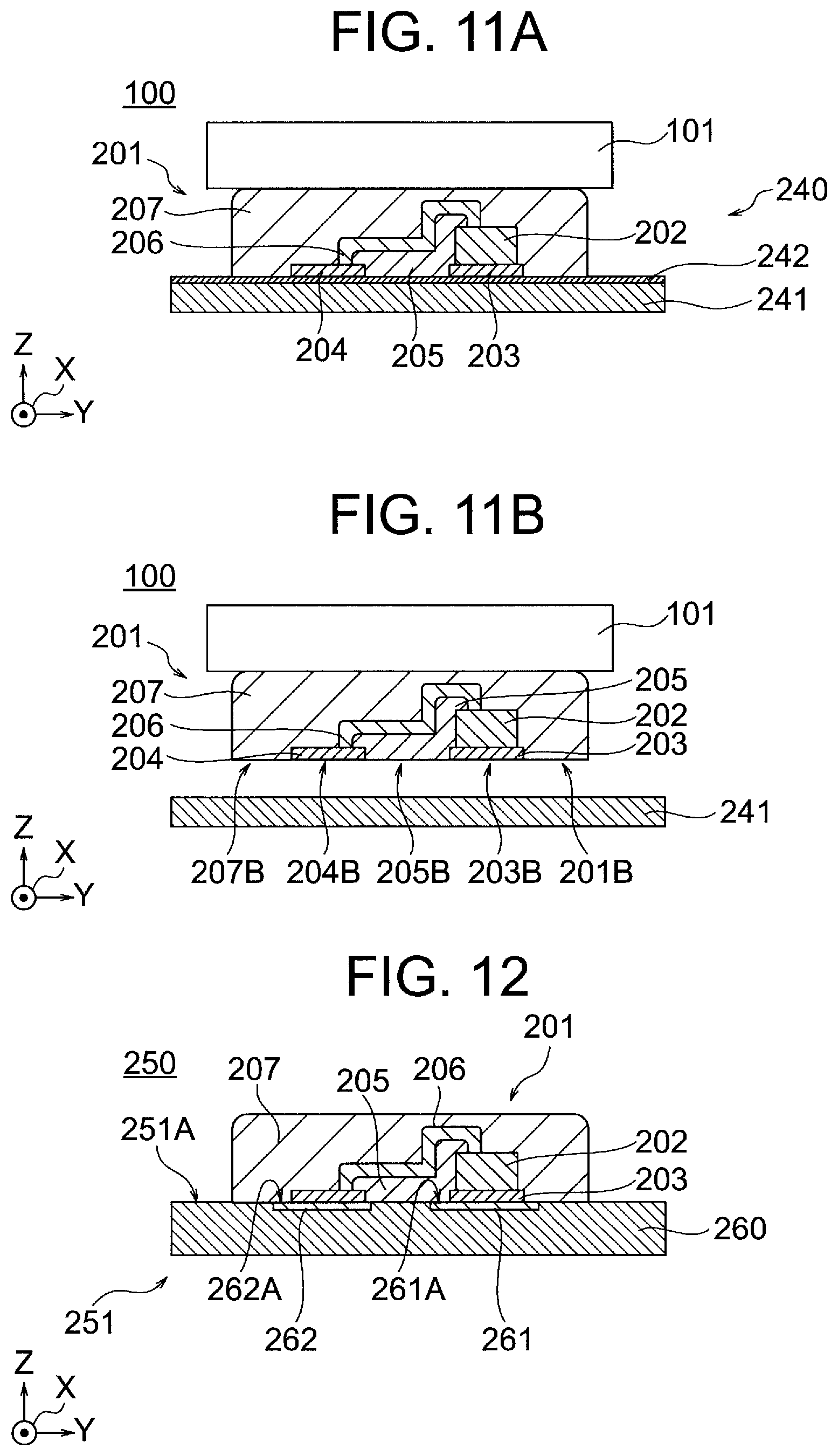 Patent US12328928 Figure 10 – Semiconductor element unit and method of manufacturing thereof, semiconductor element unit supply substrate, and semiconductor packaging circuit and method of manufacturing thereof