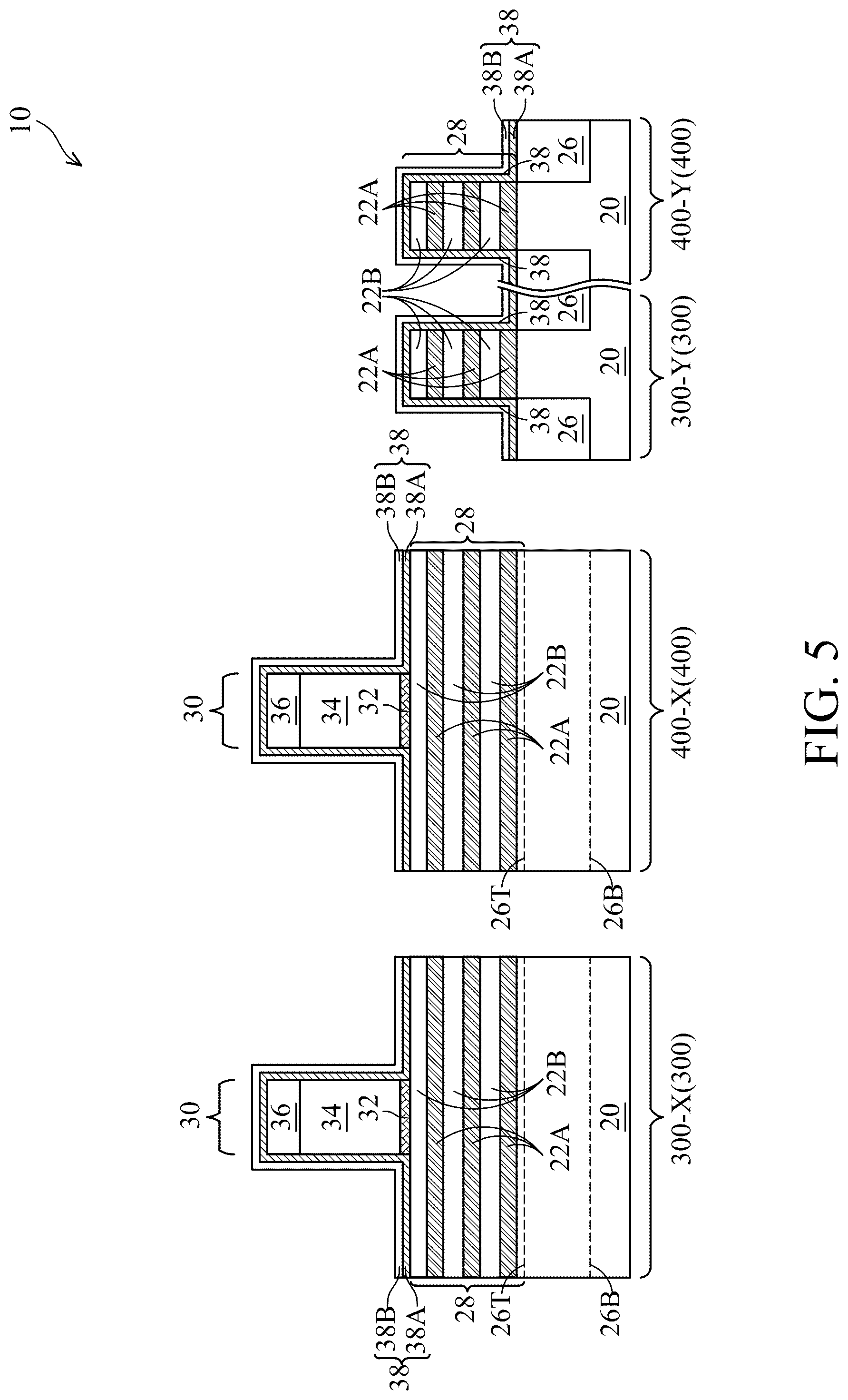 Patent US12328929 Figure 5 – Method of forming thin dummy sidewall spacers for transistors with reduced pitches