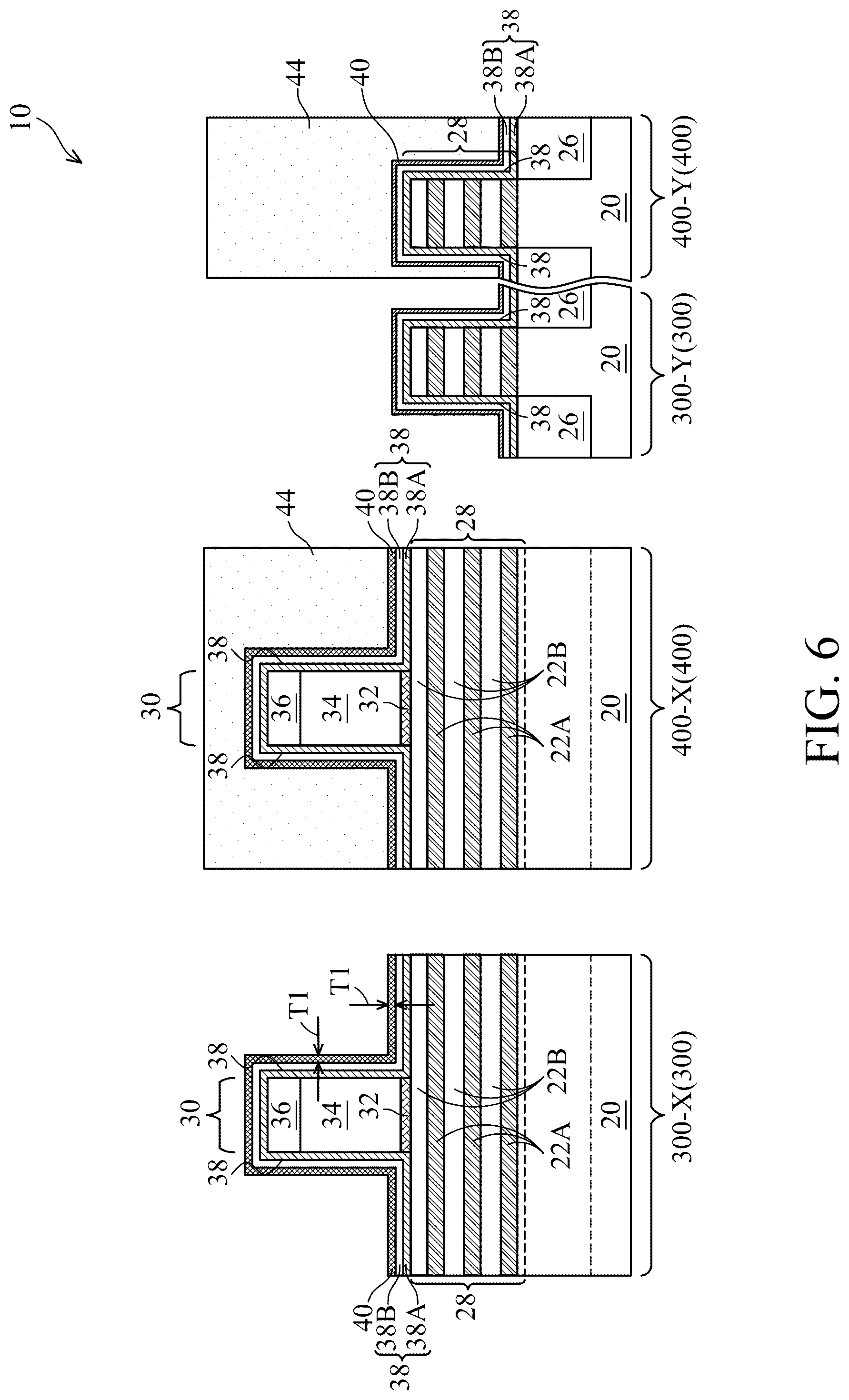 Patent US12328929 Figure 6 – Method of forming thin dummy sidewall spacers for transistors with reduced pitches