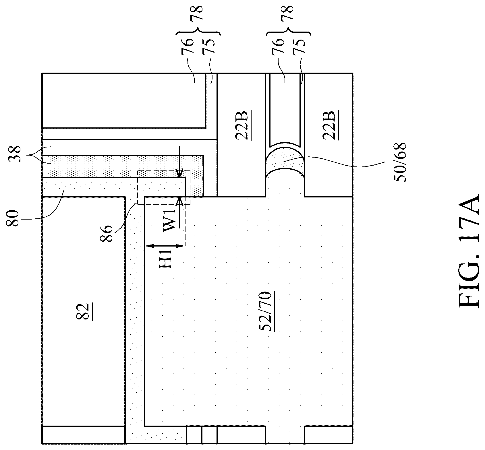 Patent US12328929 Figure 17 – Method of forming thin dummy sidewall spacers for transistors with reduced pitches