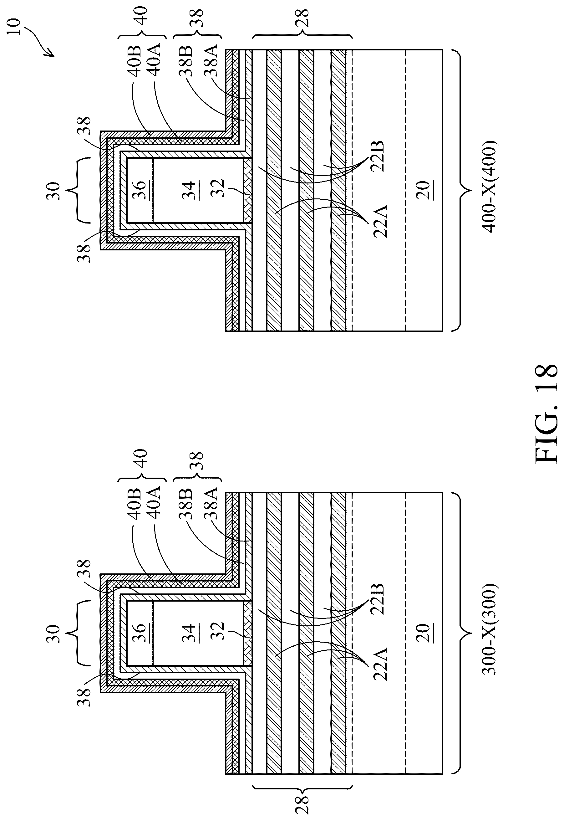 Patent US12328929 Figure 19 – Method of forming thin dummy sidewall spacers for transistors with reduced pitches