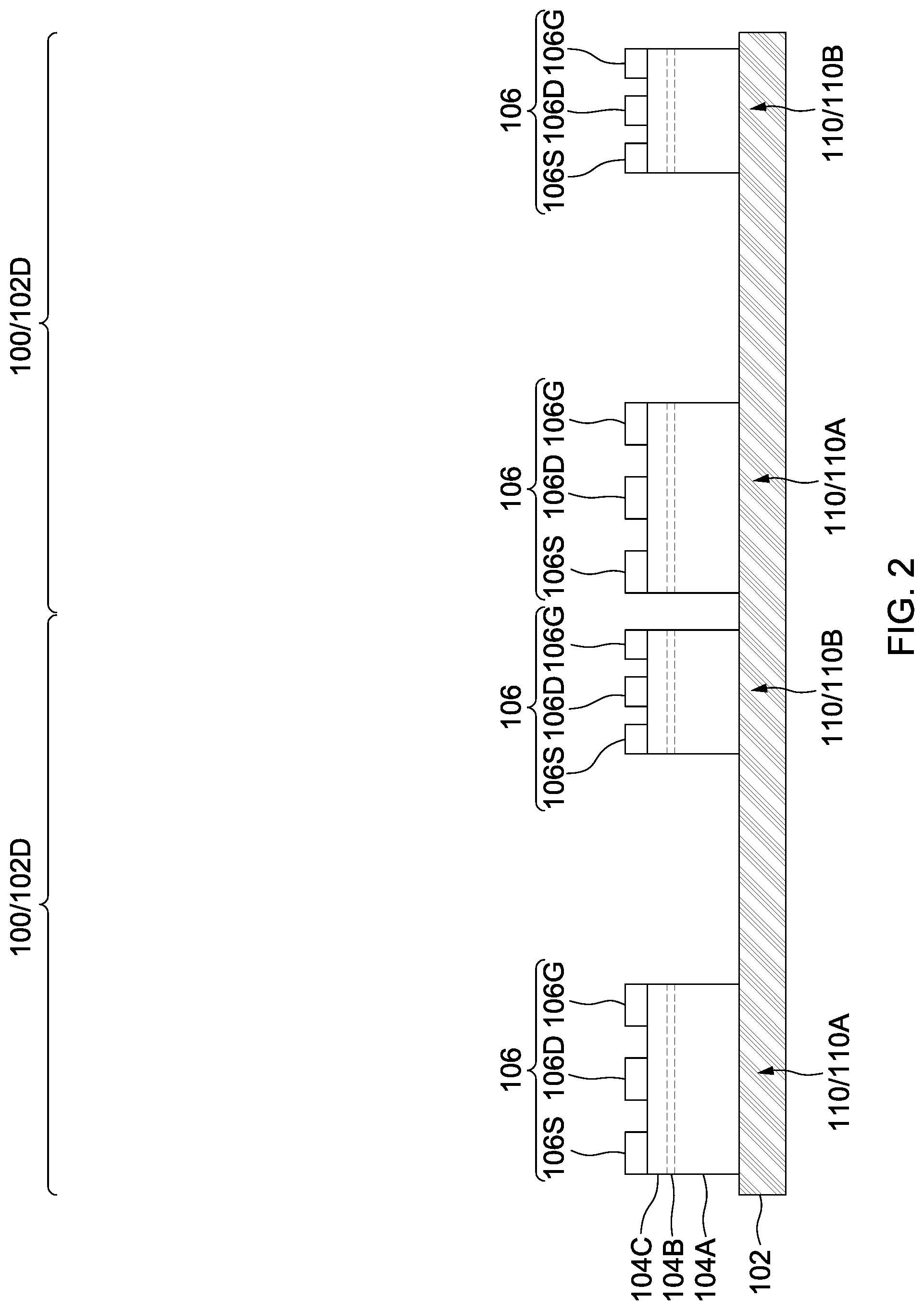Patent US12328931 Figure 2 – Hybrid integrated circuit dies and methods of forming the same