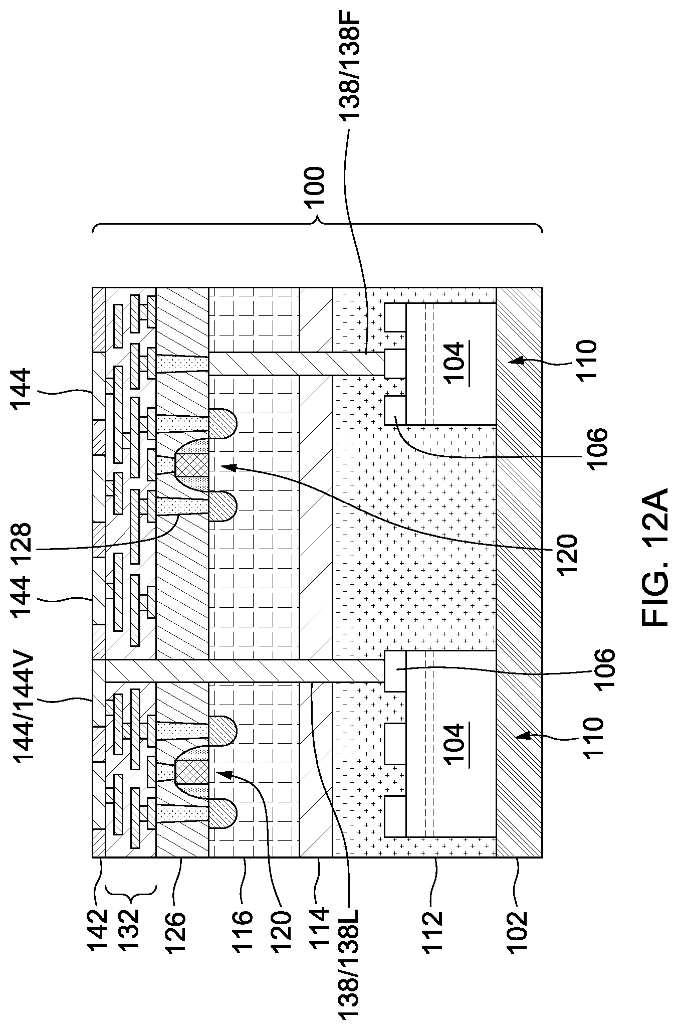 Patent US12328931 Figure 14 – Hybrid integrated circuit dies and methods of forming the same