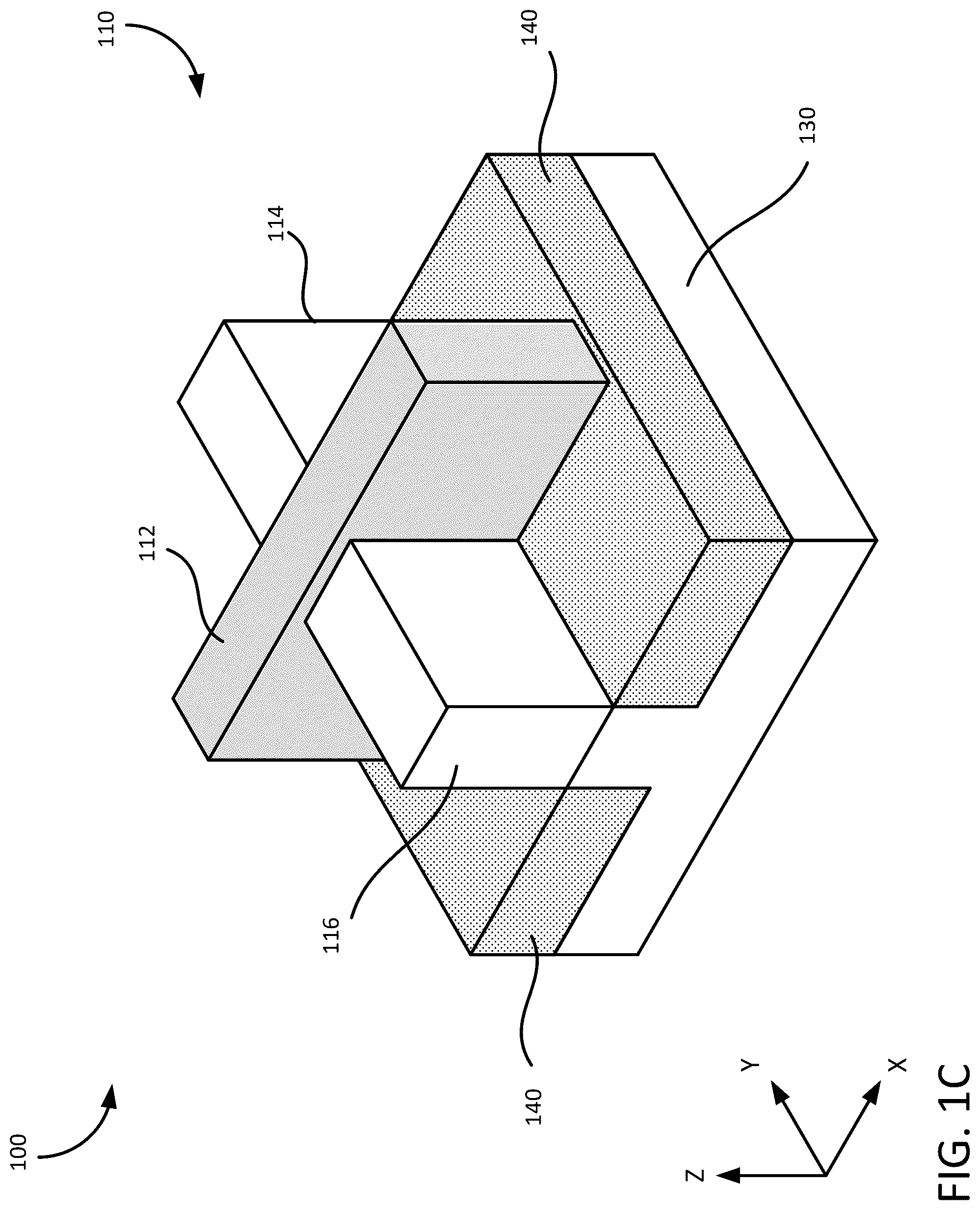 Patent US12328935 Figure 3 – Integrated input output and logic device for nanosheet technology