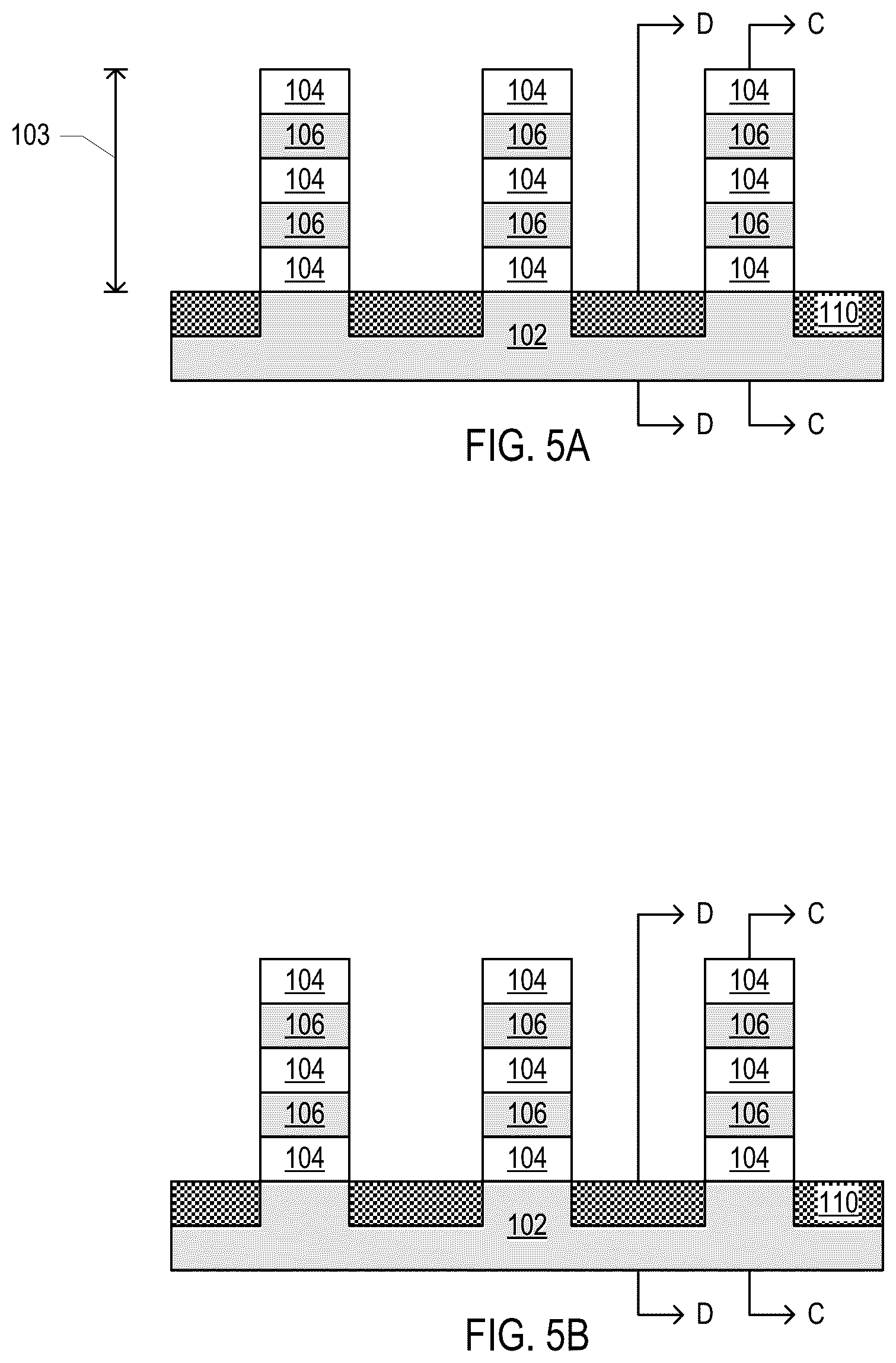 Patent US12328936 Figure 10 – Gate spacing in integrated circuit structures