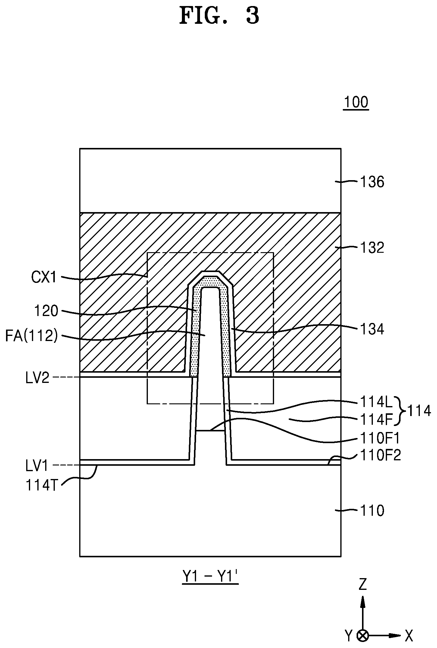 Patent US12328937 Figure 3 – Integrated circuit devices and methods of manufacturing the same