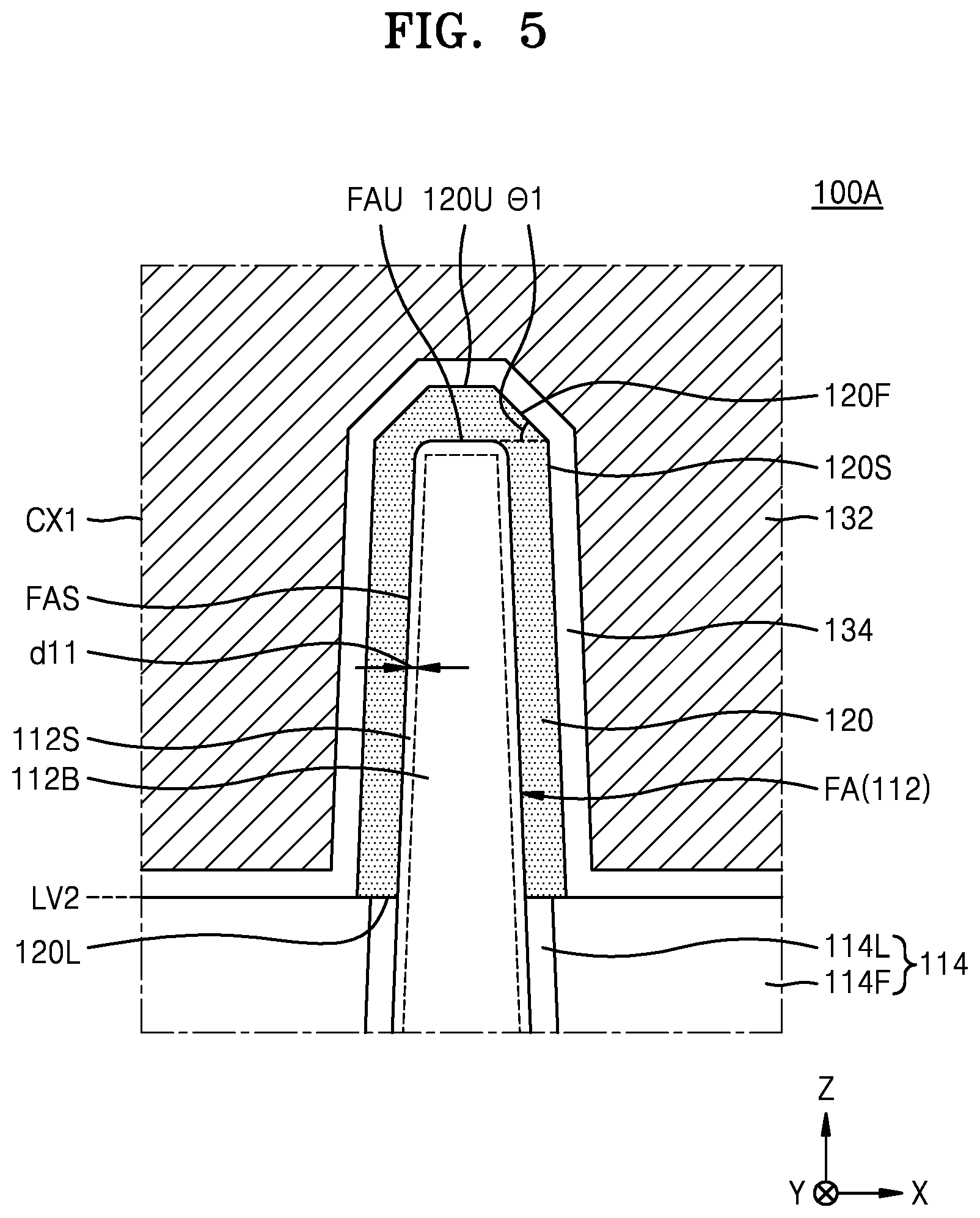 Patent US12328937 Figure 5 – Integrated circuit devices and methods of manufacturing the same