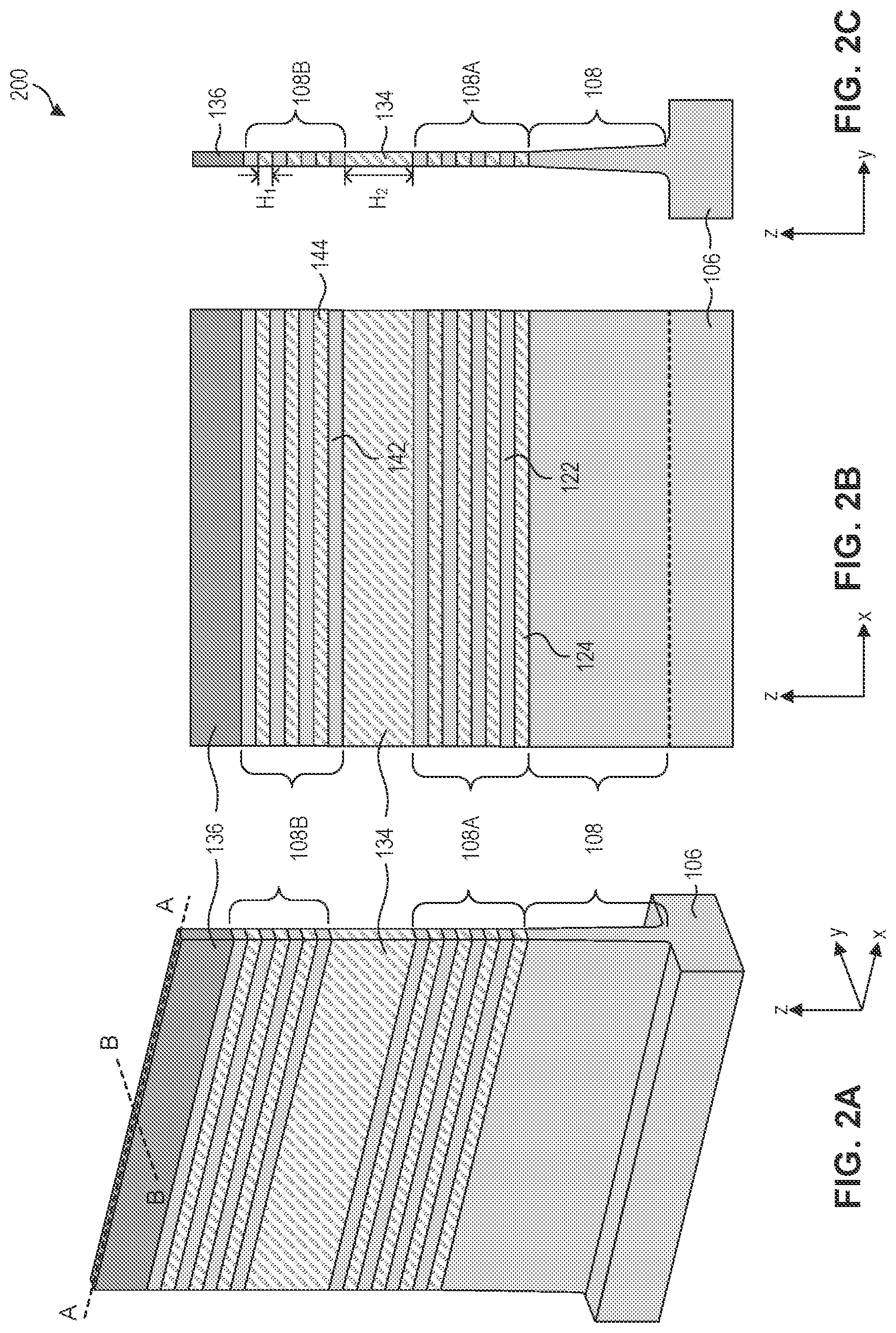 Patent US12328938 Figure 2 – Gate structures for stacked semiconductor devices