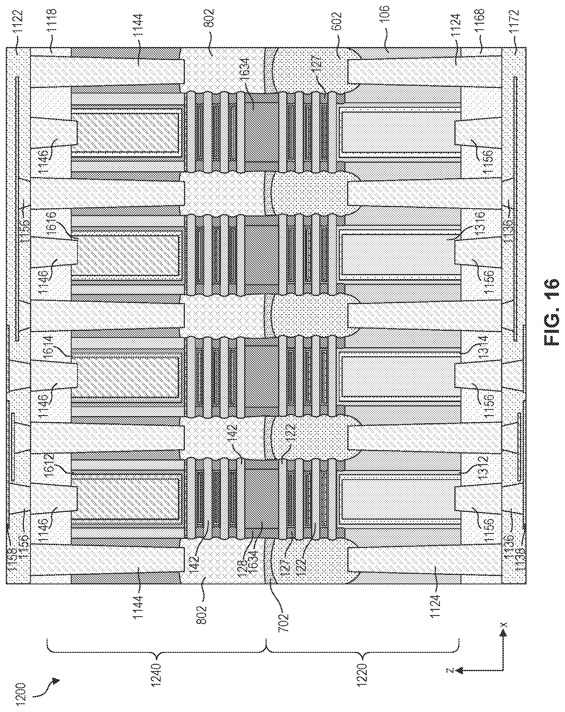 Patent US12328938 Figure 17 – Gate structures for stacked semiconductor devices