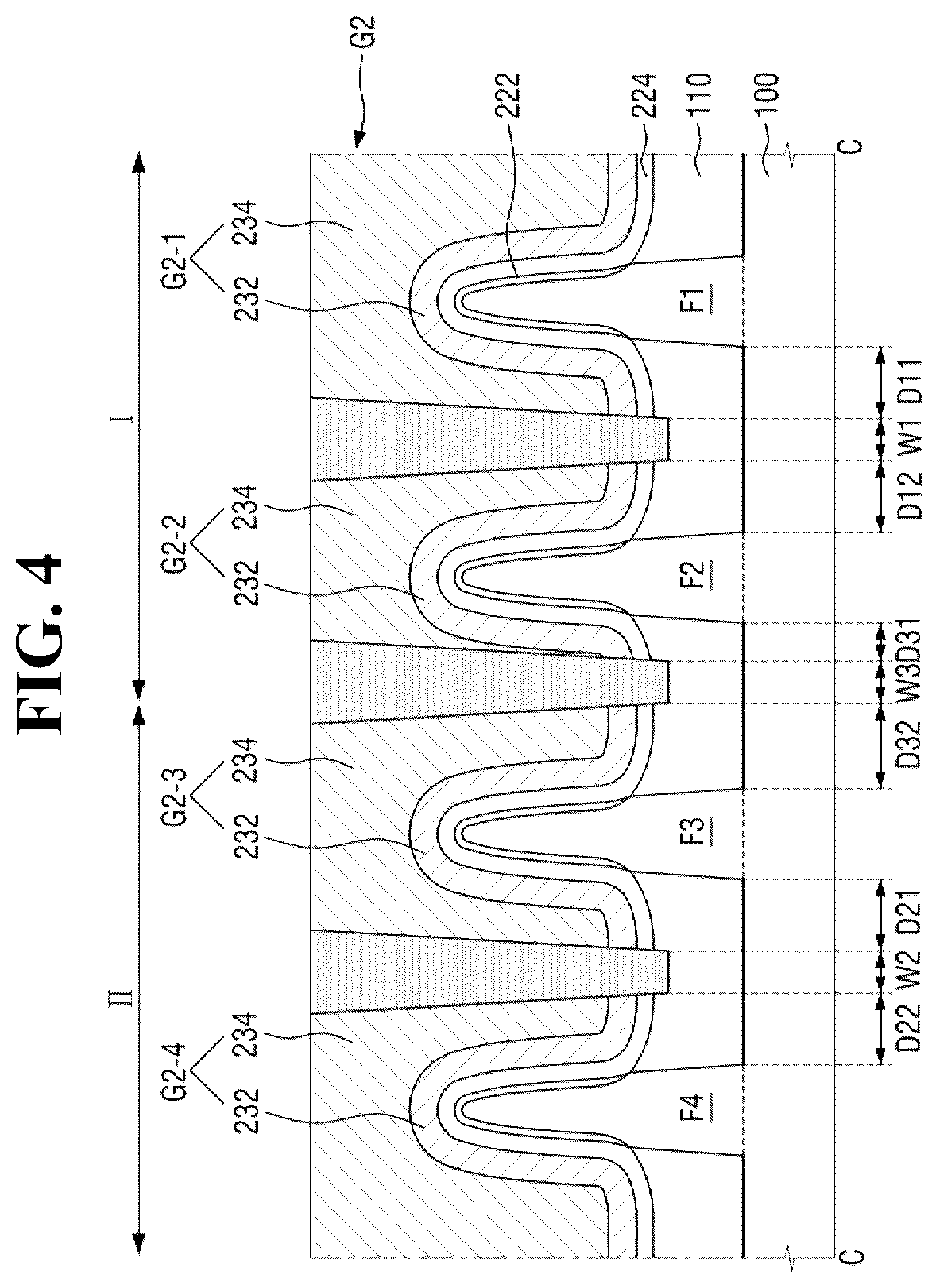 Patent US12328939 Figure 4 – Semiconductor device and method for fabricating the same