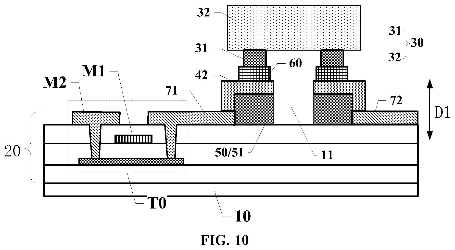 Patent US12328941 Figure 8 – Curved light-emitting substrate