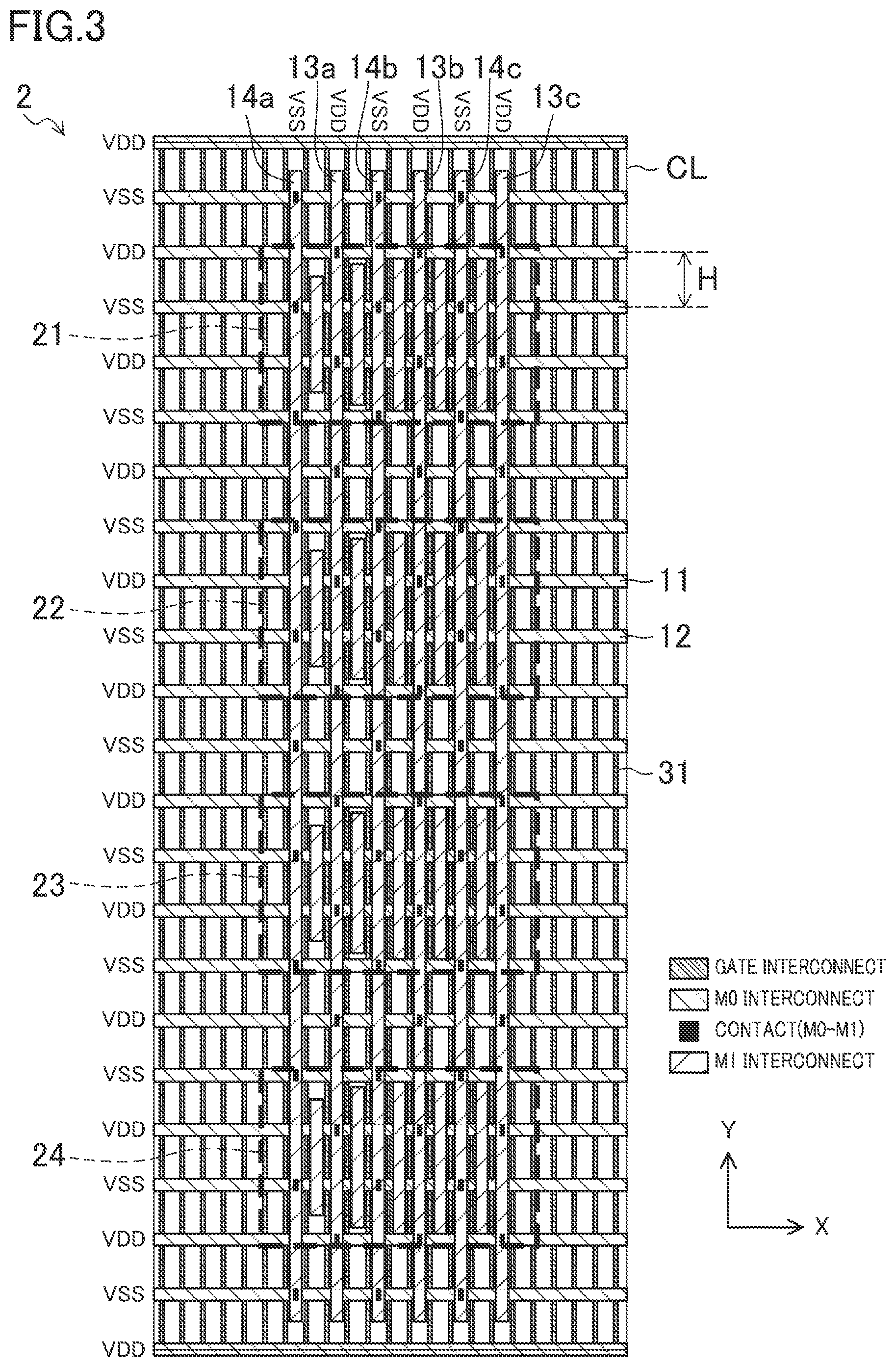 Patent US12328945 Figure 3 – Semiconductor integrated circuit device