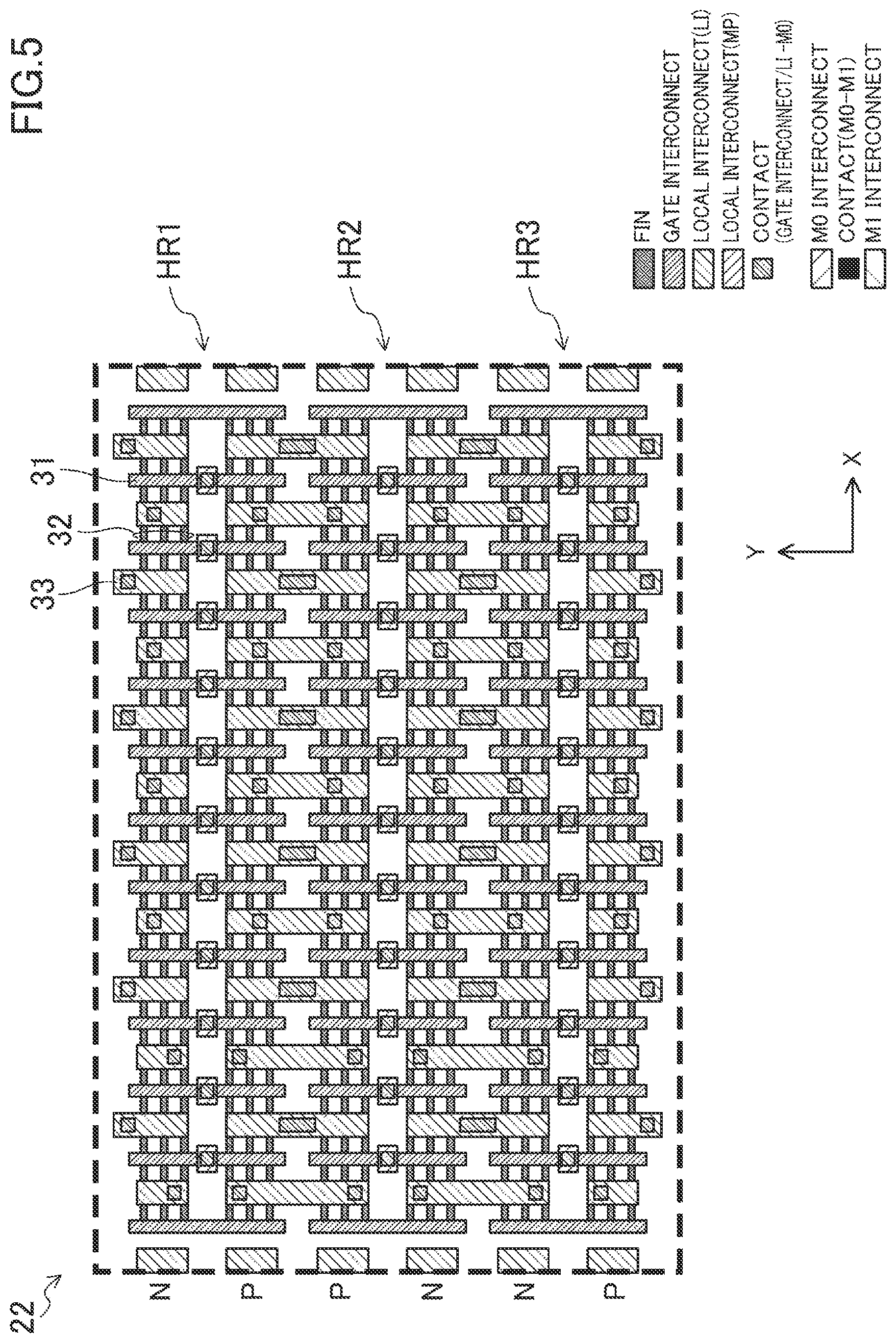 Patent US12328945 Figure 5 – Semiconductor integrated circuit device