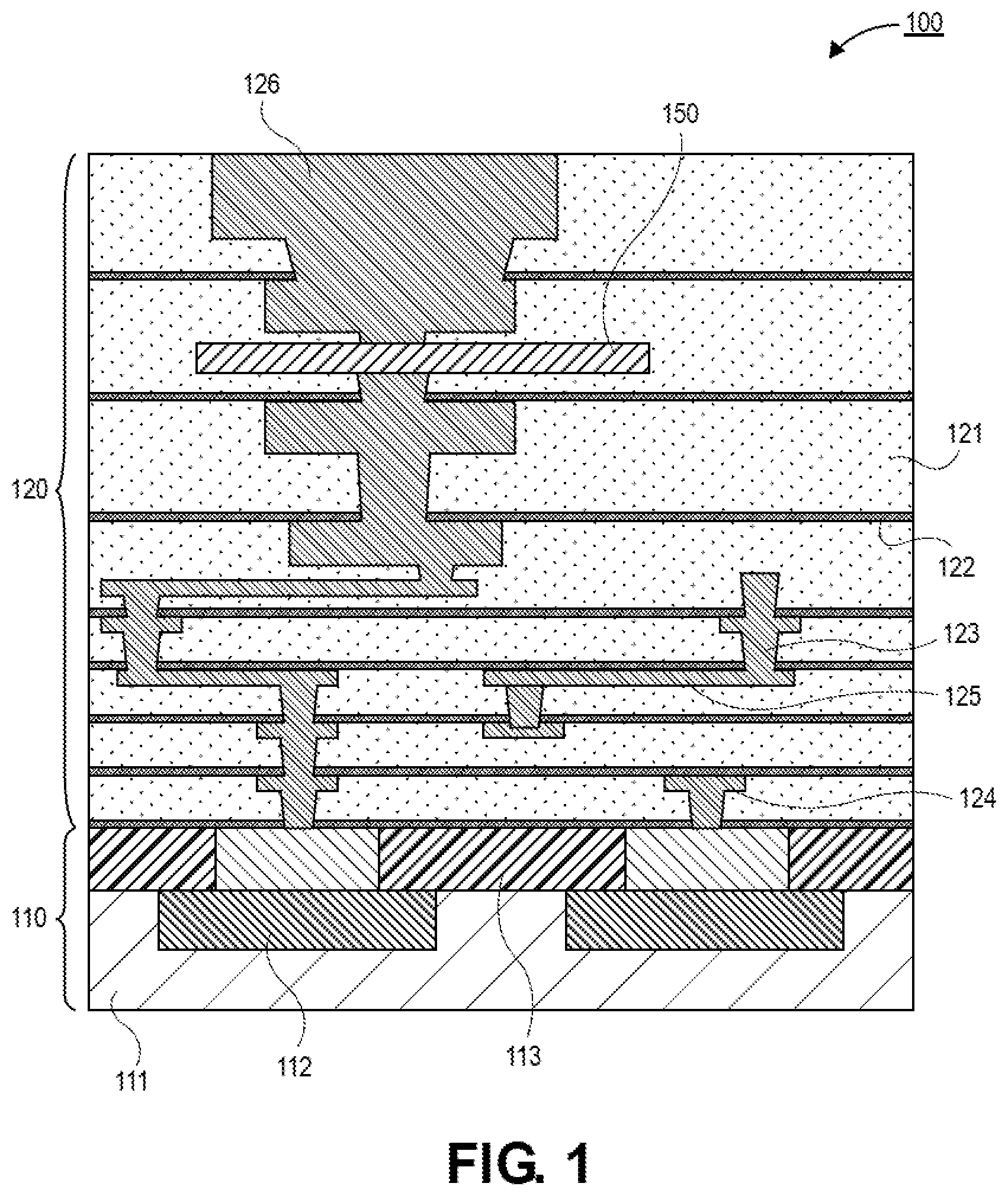Patent US12328946 Figure 1 – ESD protection decoupled from diffusion