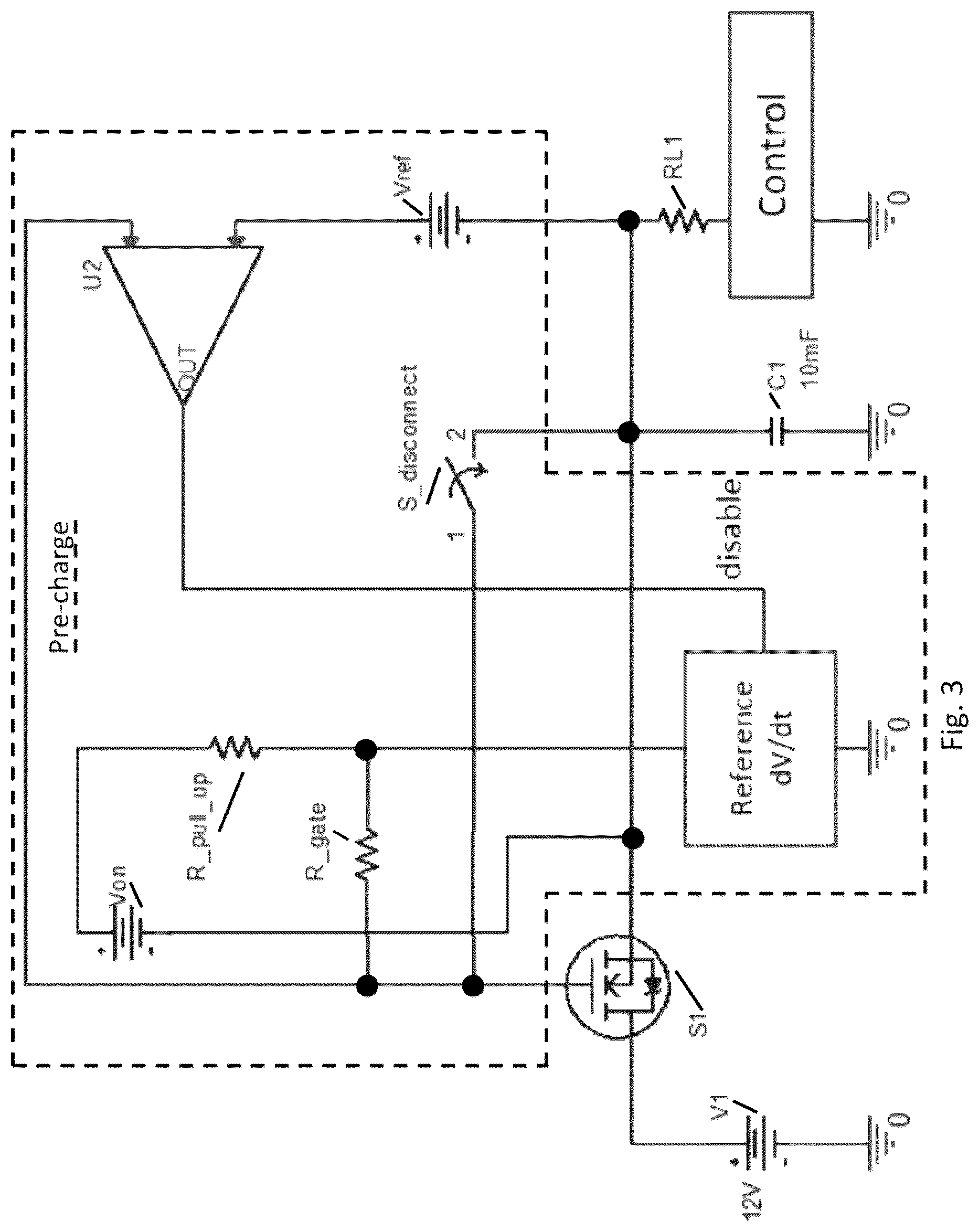 Patent US12328949 Figure 3 – Large capacitor pre-charge method and circuit