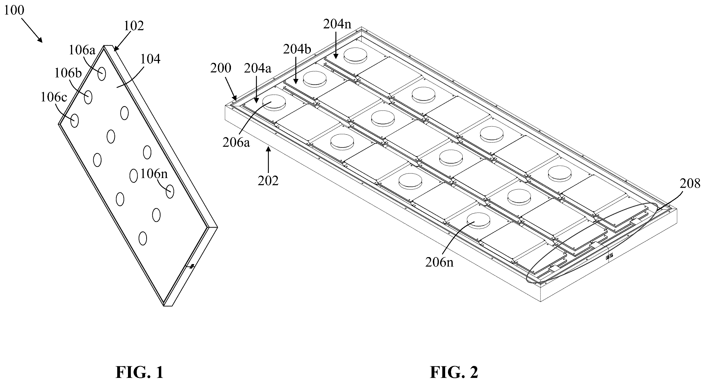 Patent US12328951 Figure 1 – Solar glass assembly