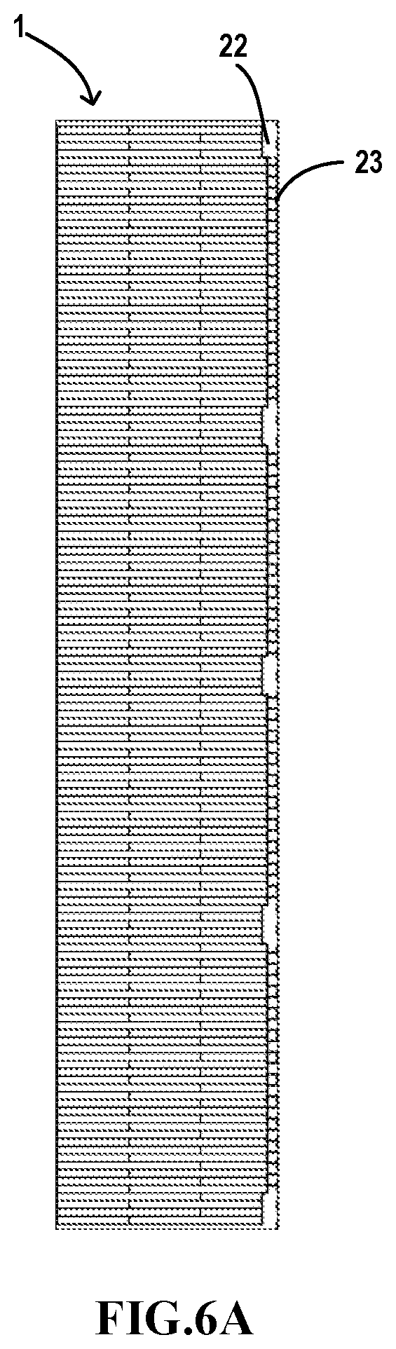 Patent US12328952 Figure 6 – Large cell sheets, solar cells, shingled solar module, and manufacturing method thereof