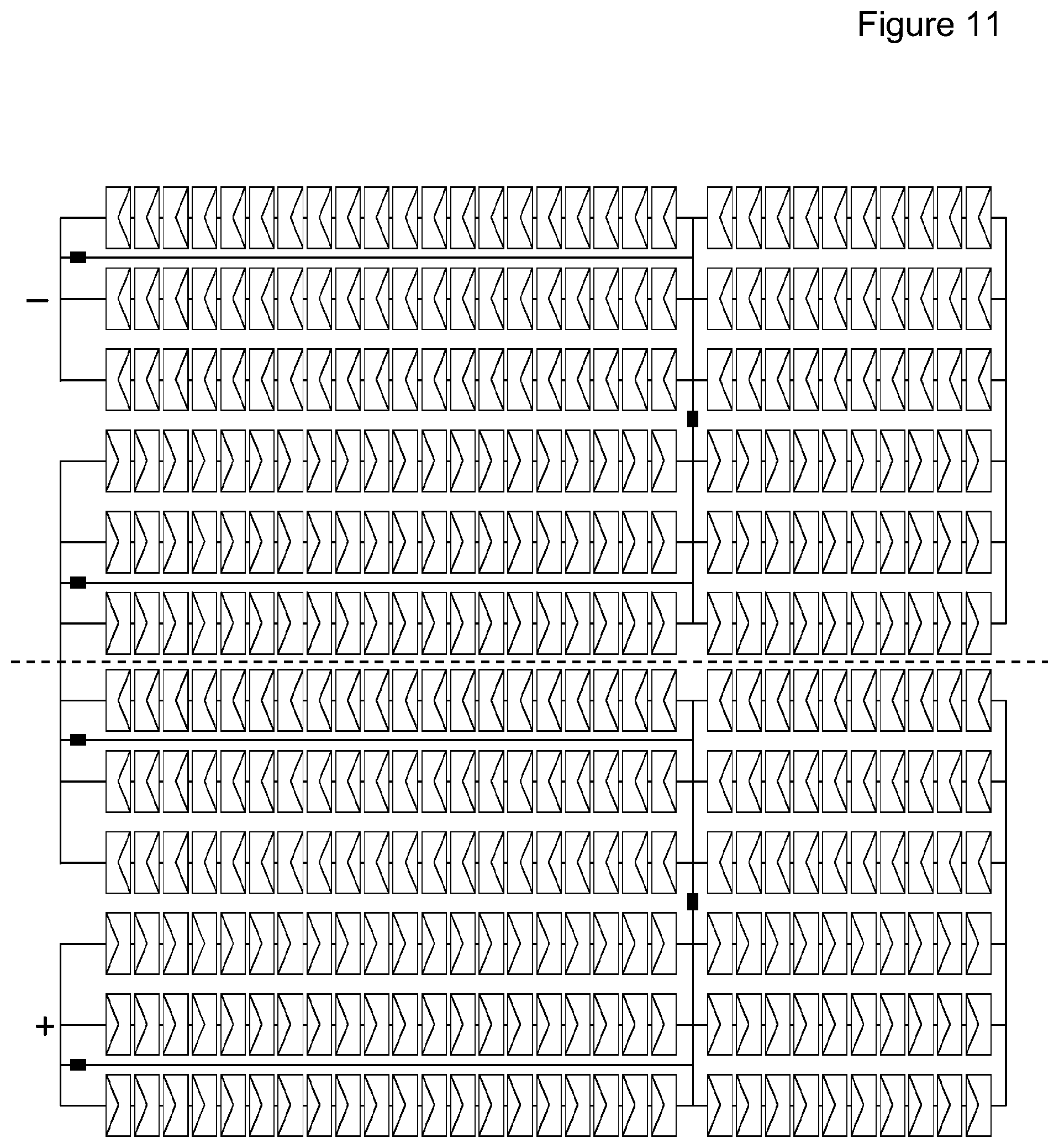 Patent US12328953 Figure 11 – Solar cell module