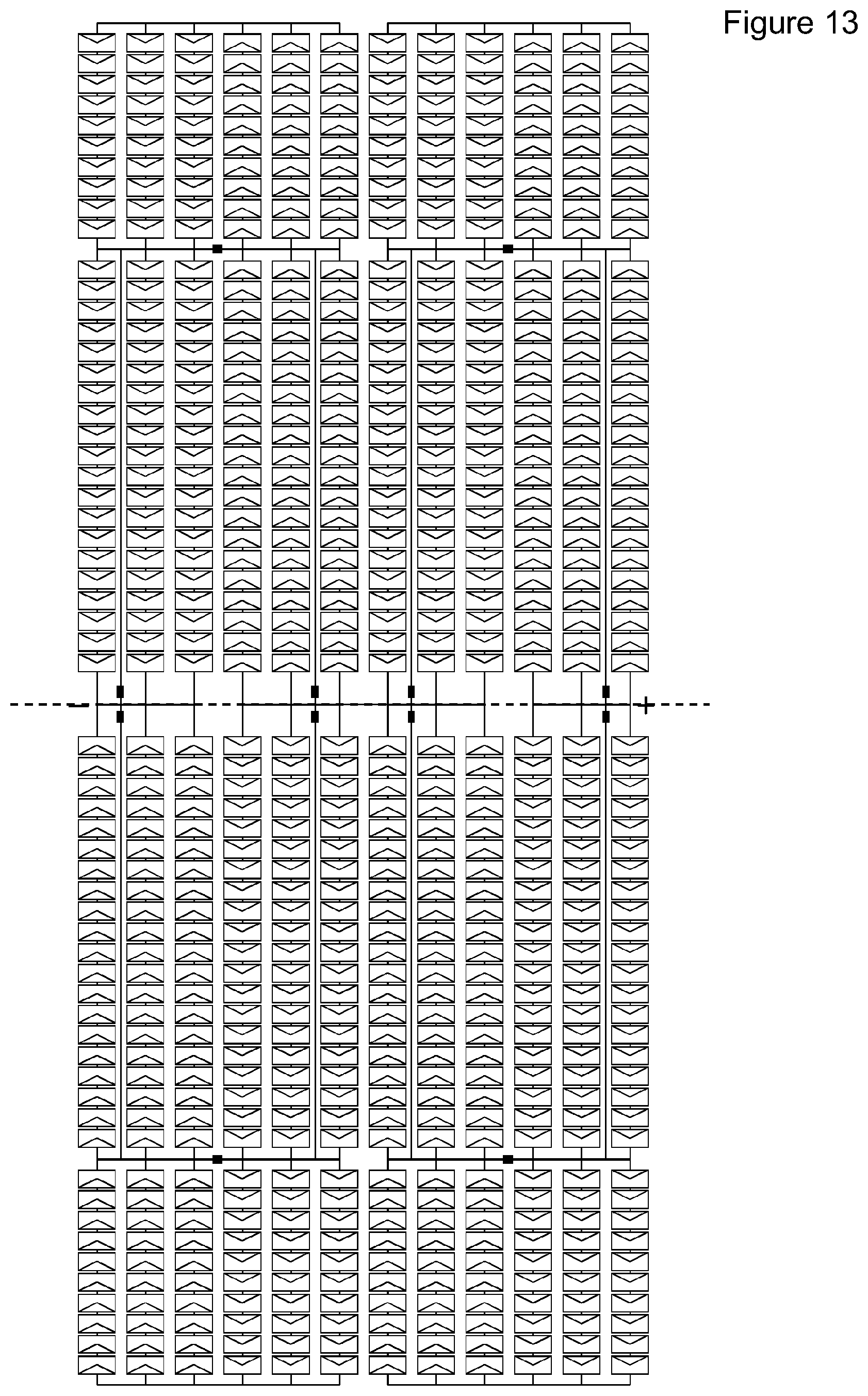 Patent US12328953 Figure 13 – Solar cell module