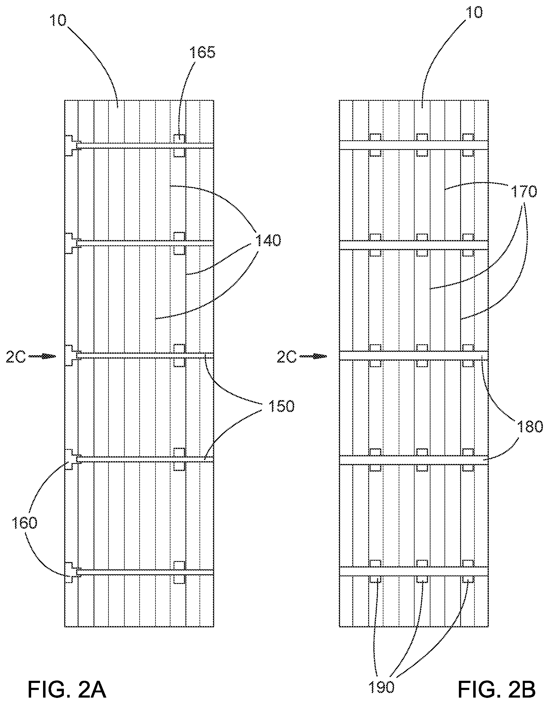 Patent US12328954 Figure 2 – Shingled solar module with ribbon interconnect