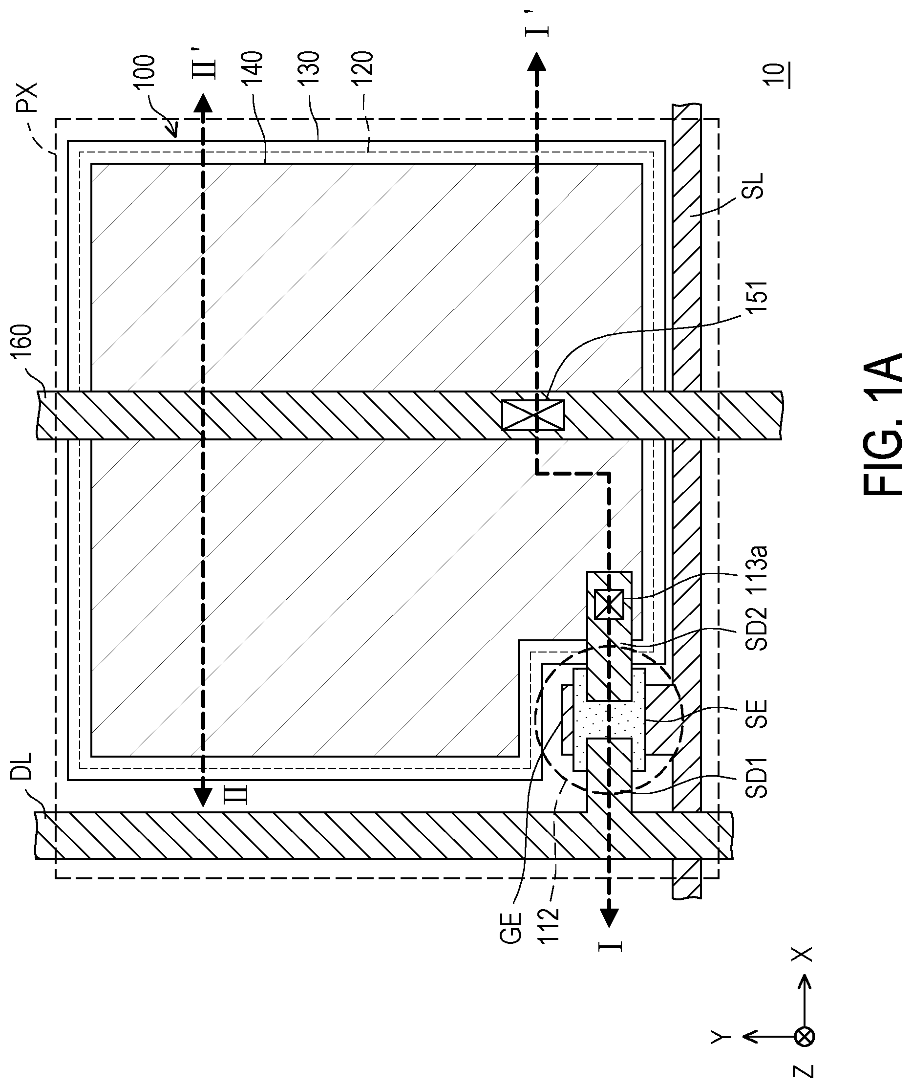 Patent US12328957 Figure 1 – Sensing device and manufacturing method thereof
