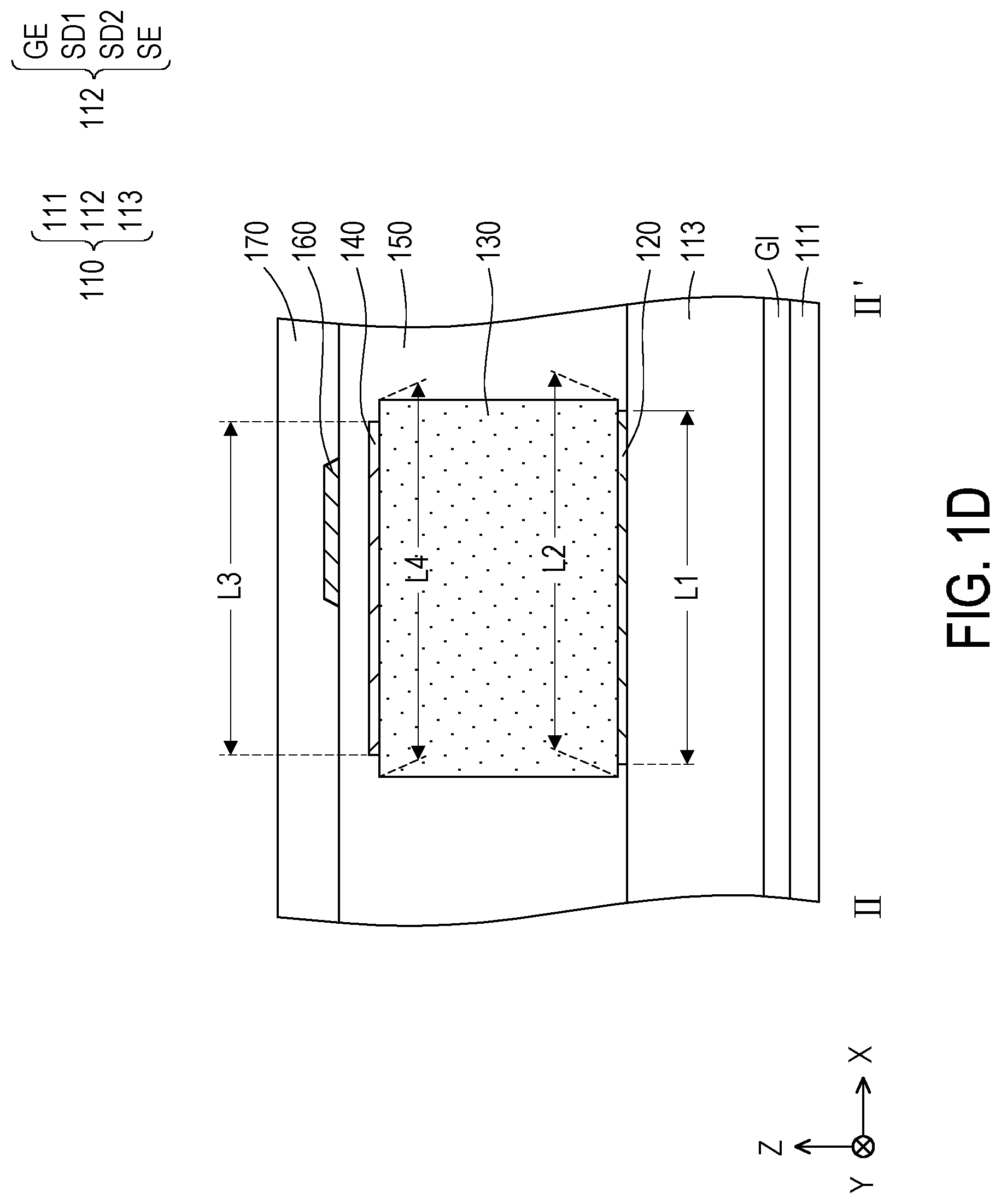 Patent US12328957 Figure 4 – Sensing device and manufacturing method thereof