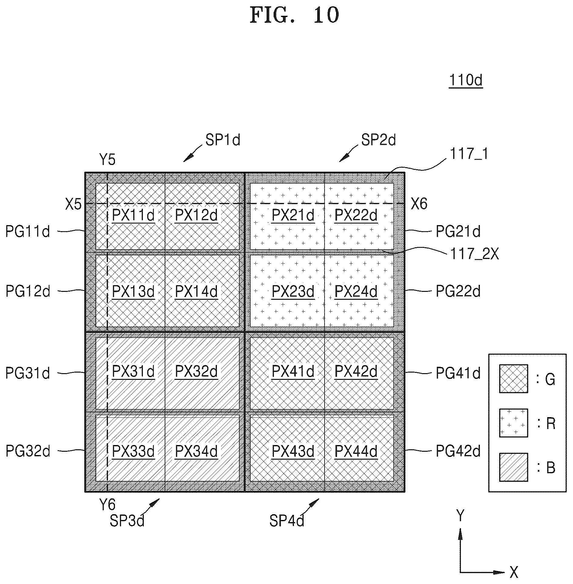 Patent US12328961 Figure 12 – Image sensor including shared pixels