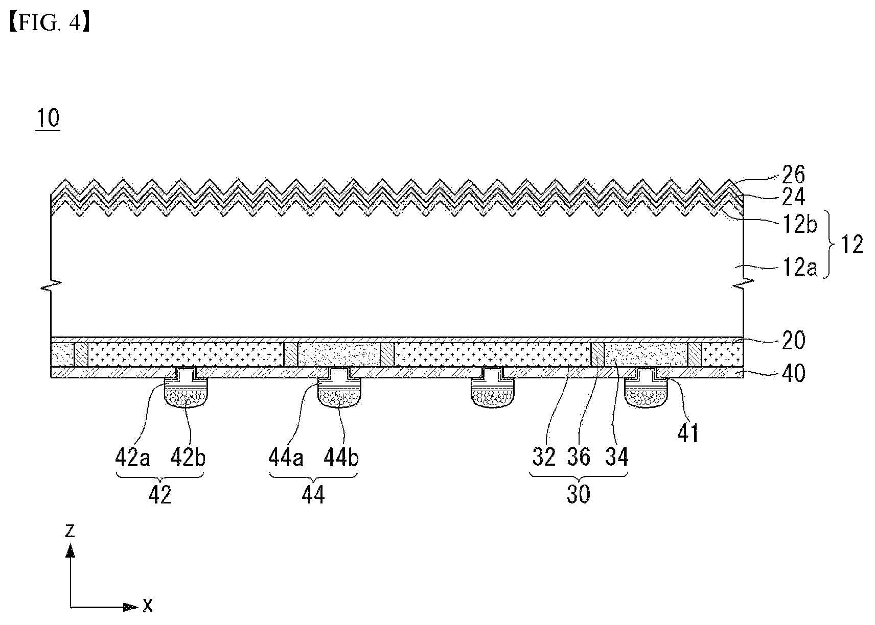 Patent US12328967 Figure 4 – Solar cell and solar cell panel including same