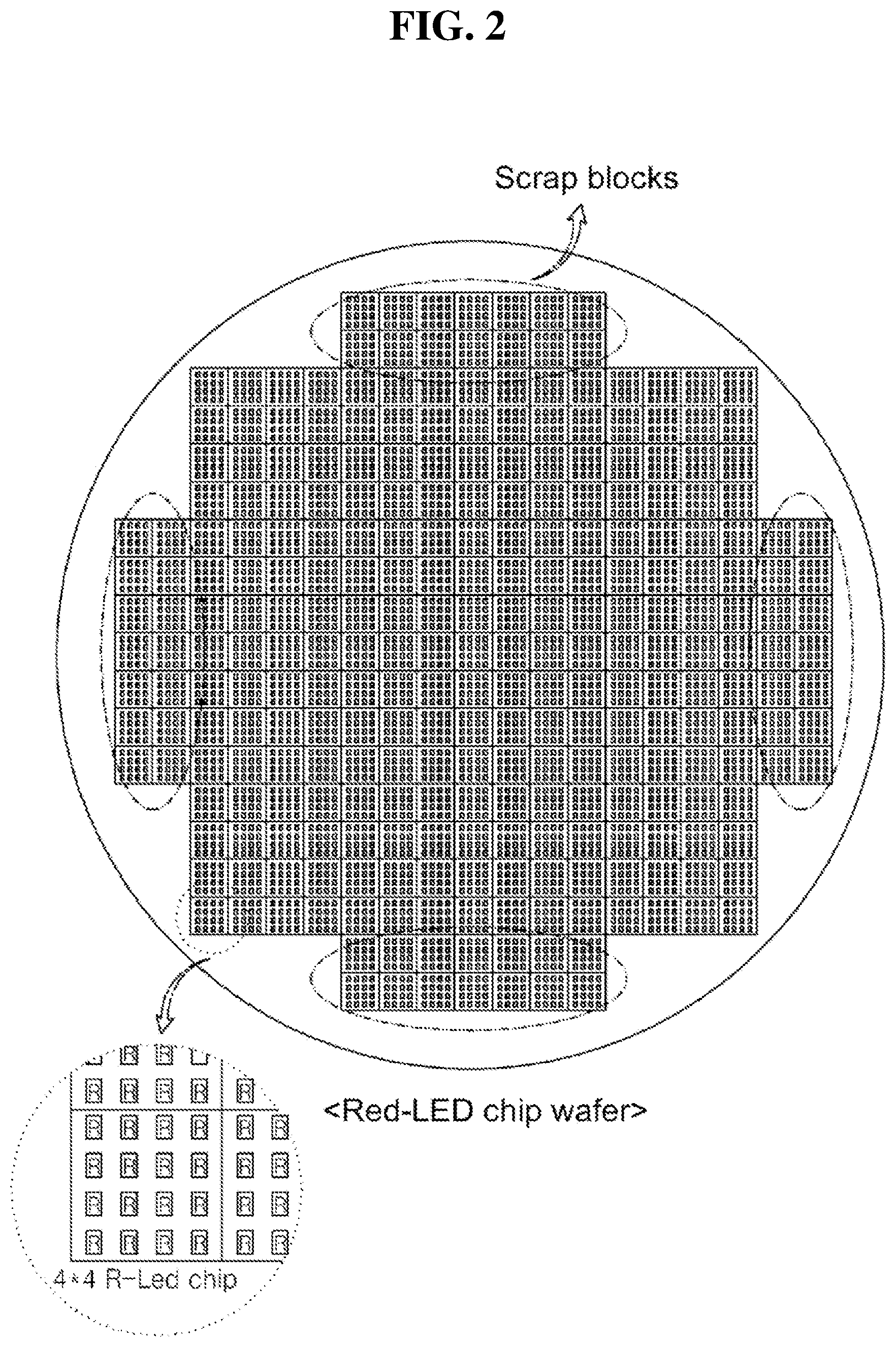 Patent US12328971 Figure 2 – Micro LED chip transfer method