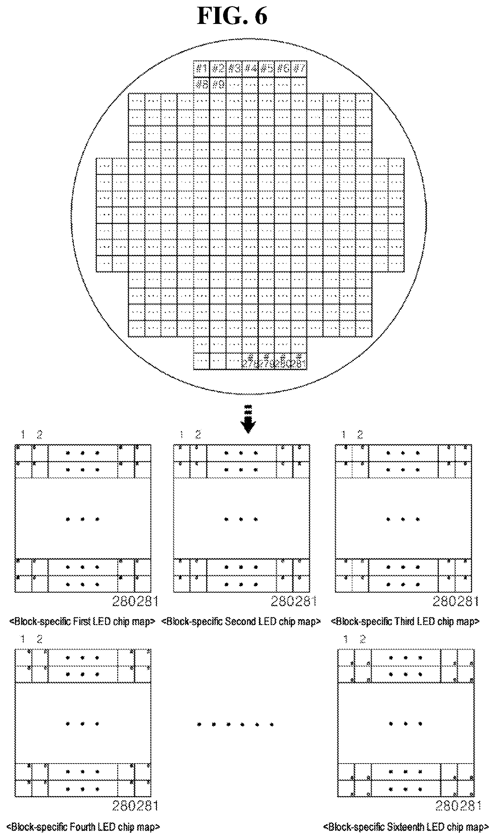 Patent US12328971 Figure 6 – Micro LED chip transfer method