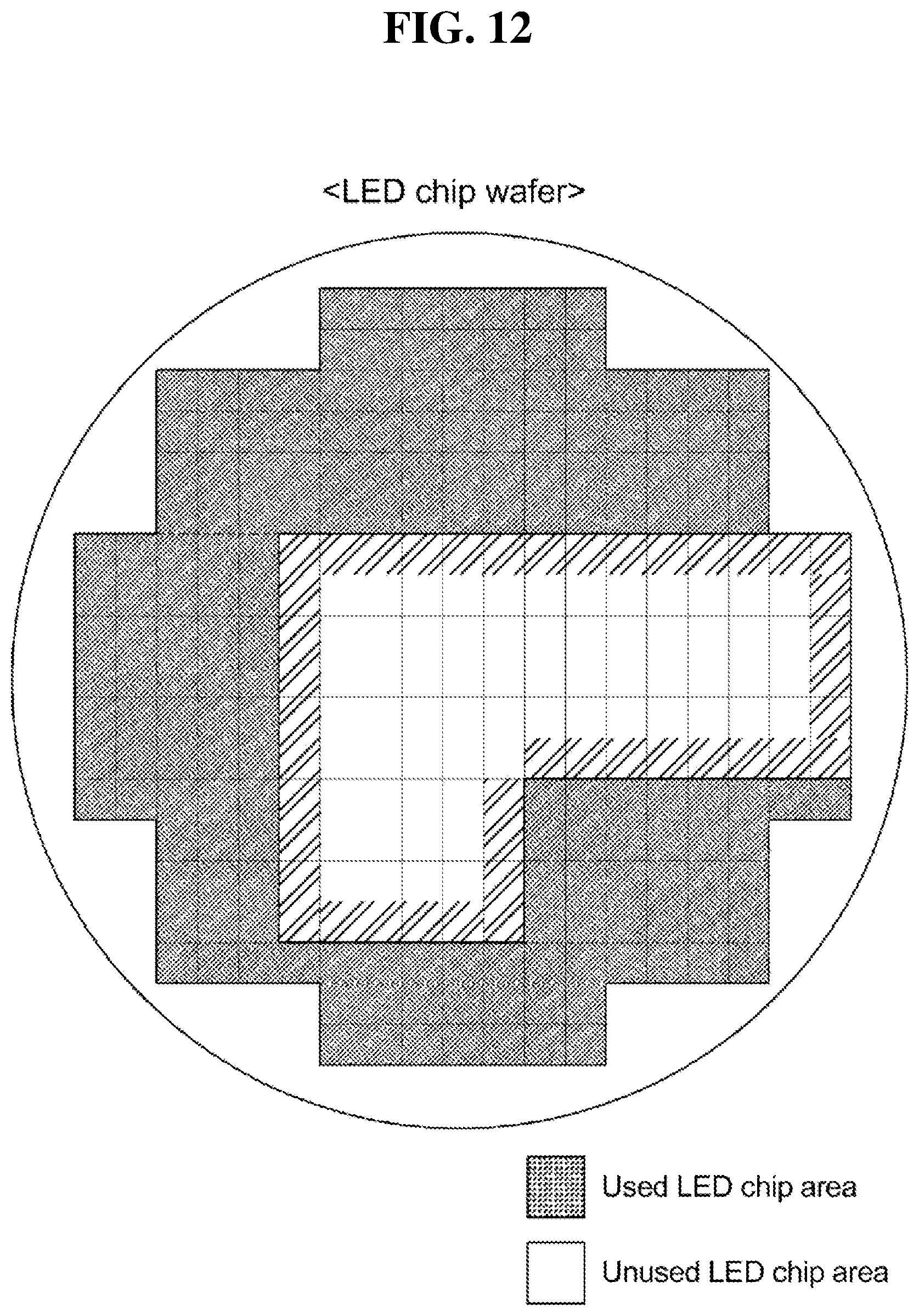 Patent US12328971 Figure 12 – Micro LED chip transfer method