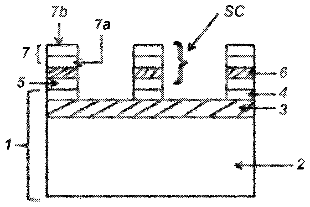 Patent US12328975 Figure 1 – Optoelectronic semiconductor structure comprising a p-type injection layer based on InGaN
