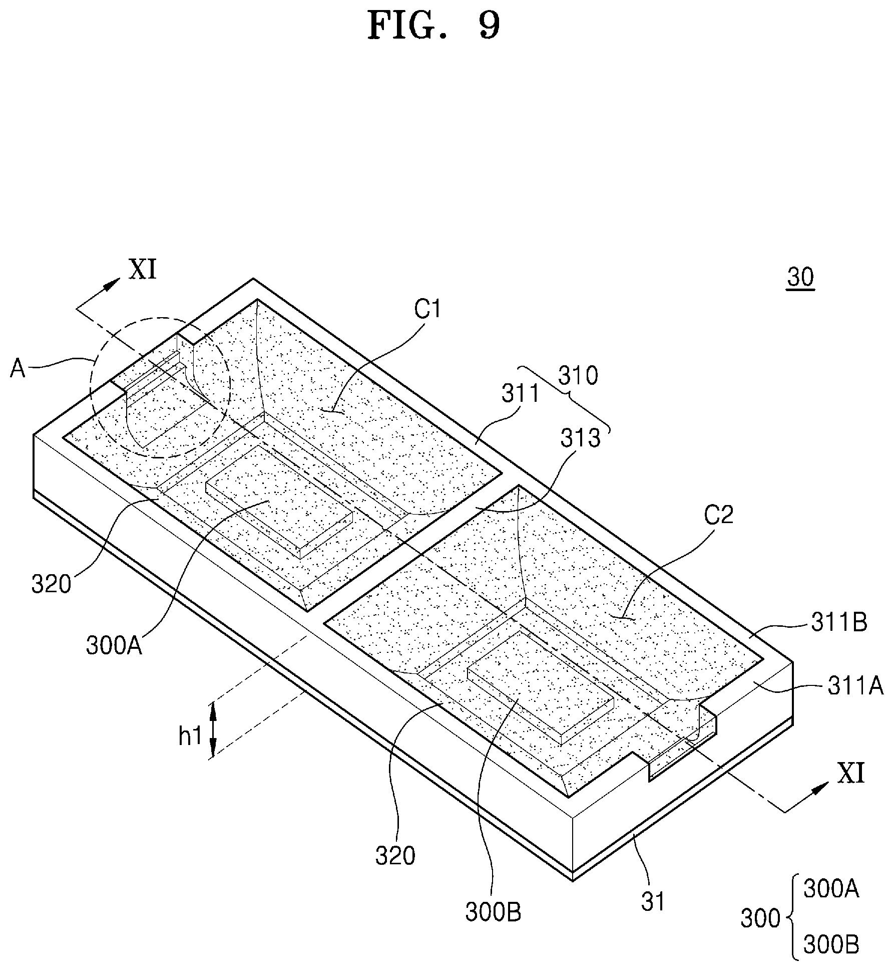 Patent US12328977 Figure 7 – Light emitting device pakage