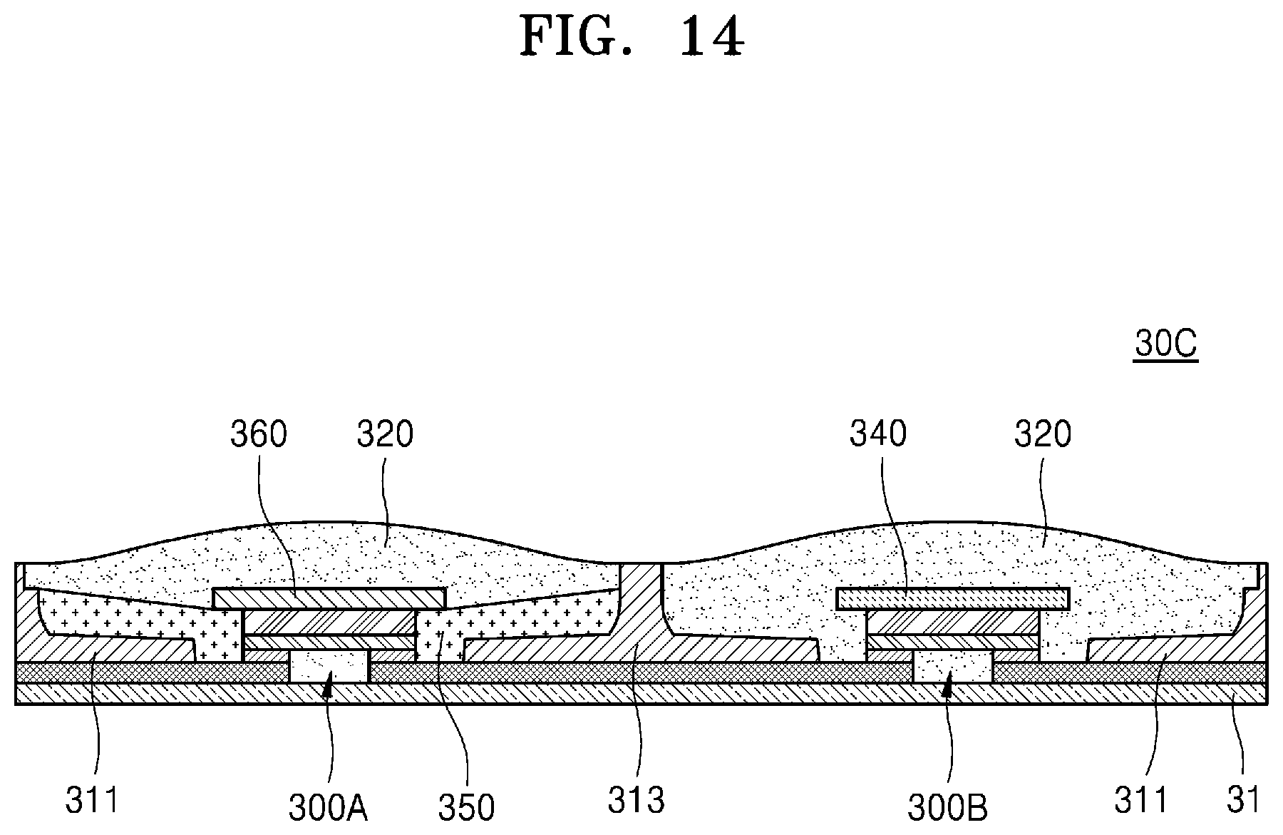 Patent US12328977 Figure 11 – Light emitting device pakage