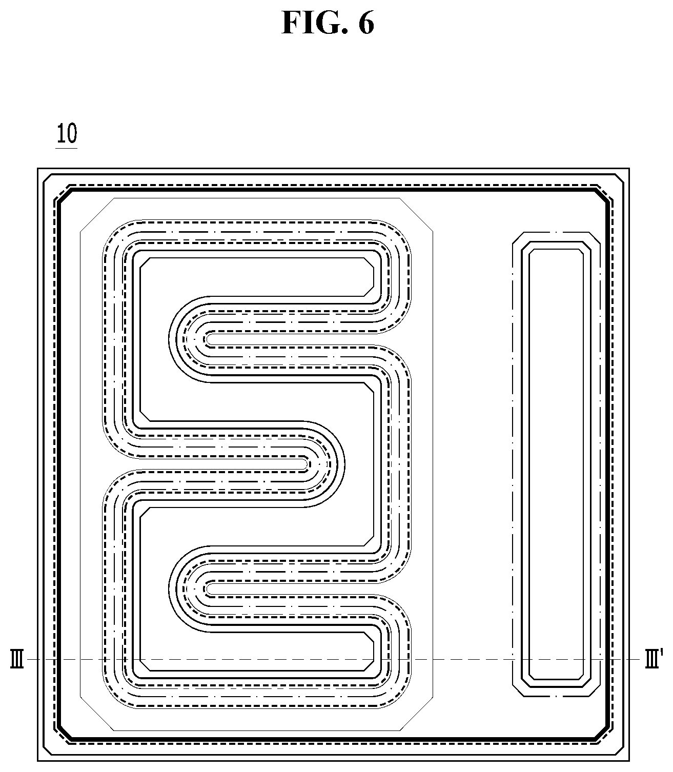 Patent US12328978 Figure 6 – UV LED with electrode with irregular surface