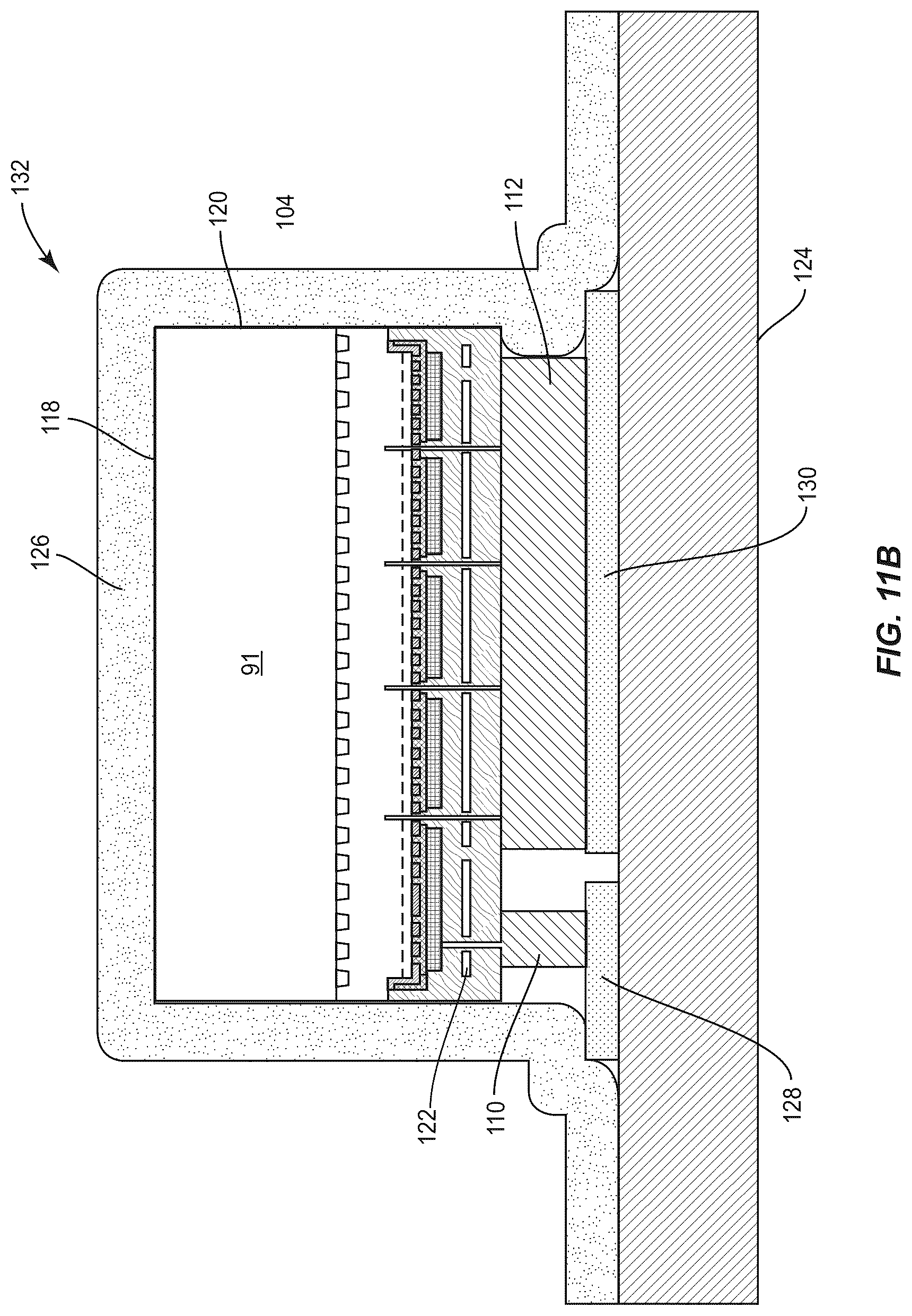 Patent US12328980 Figure 14 – Reflective layers for light-emitting diodes