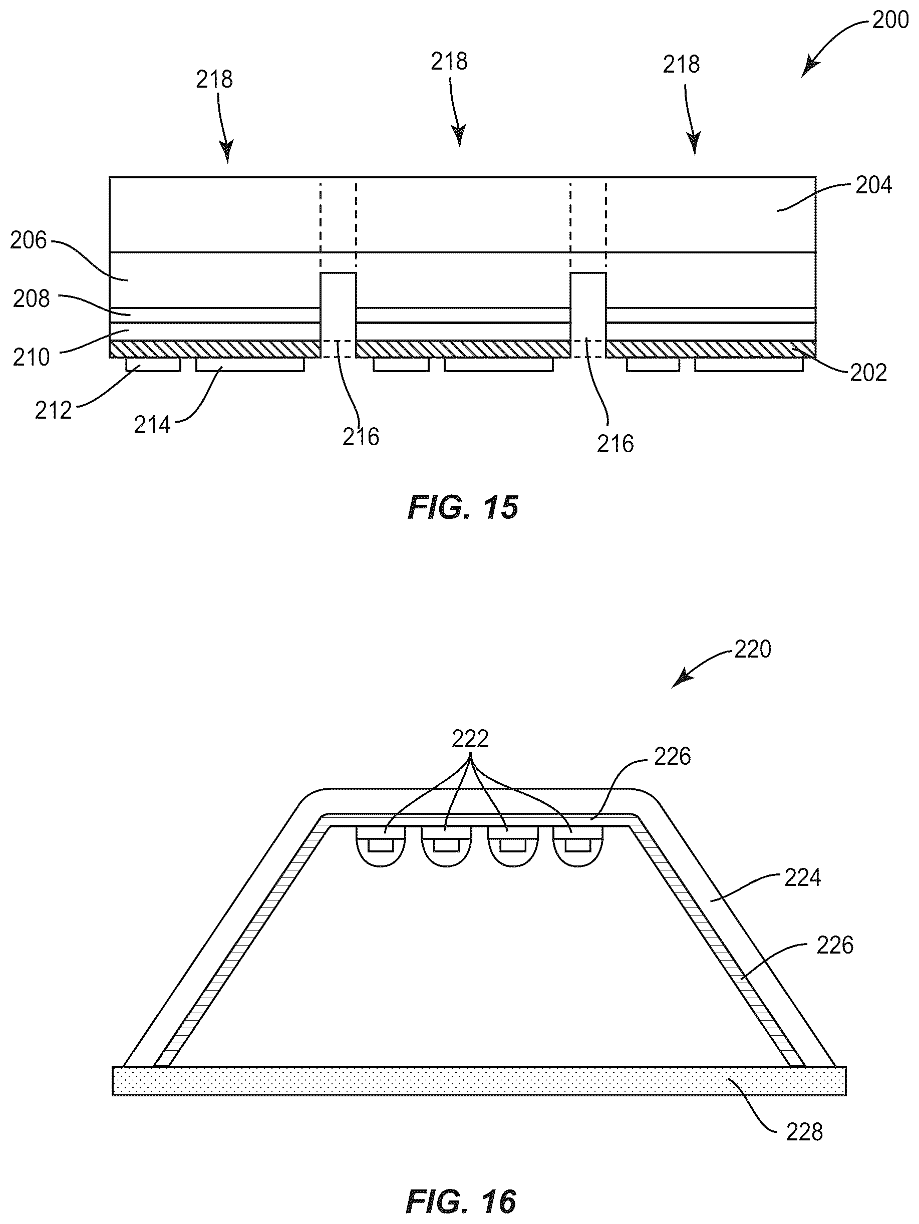 Patent US12328980 Figure 18 – Reflective layers for light-emitting diodes